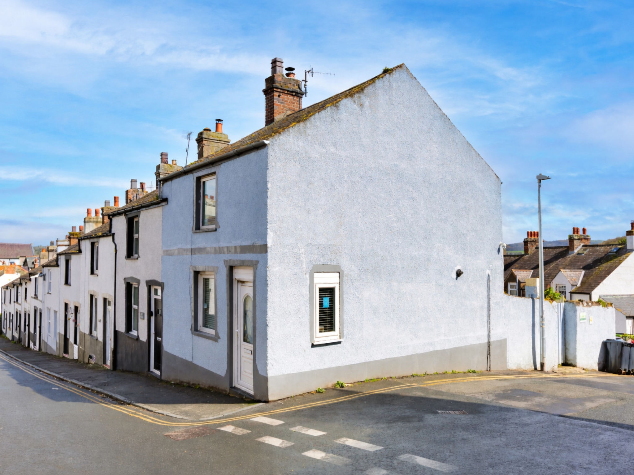 Ty Pen Y Bryn, Castle Views - Buiten