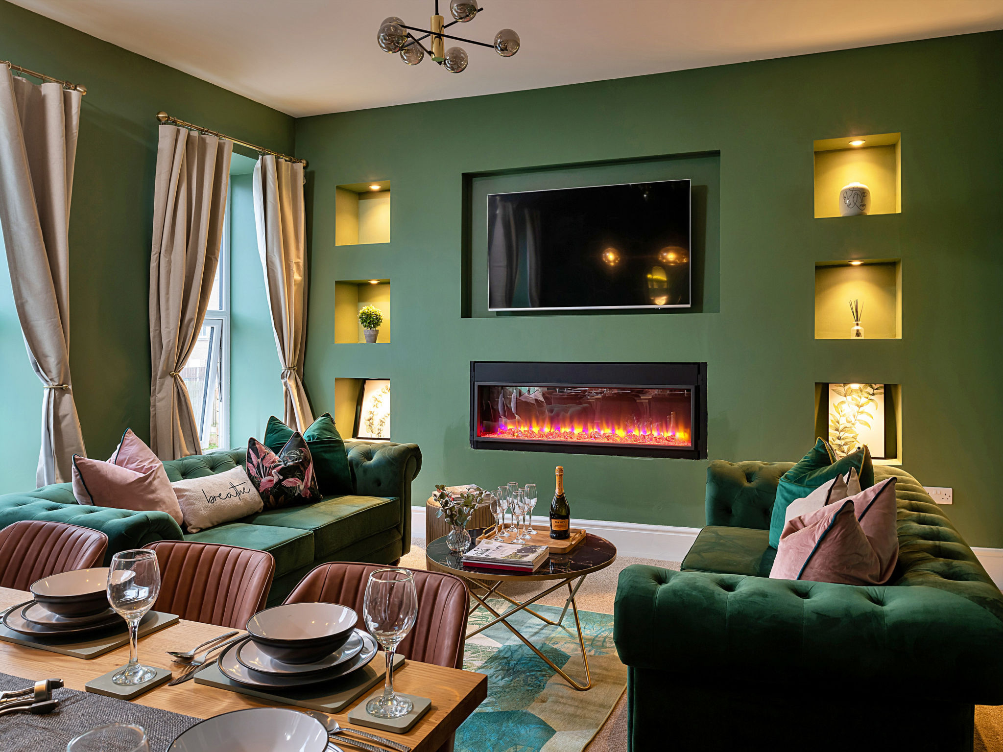 Peace Retreats Penthouse-Drinnen