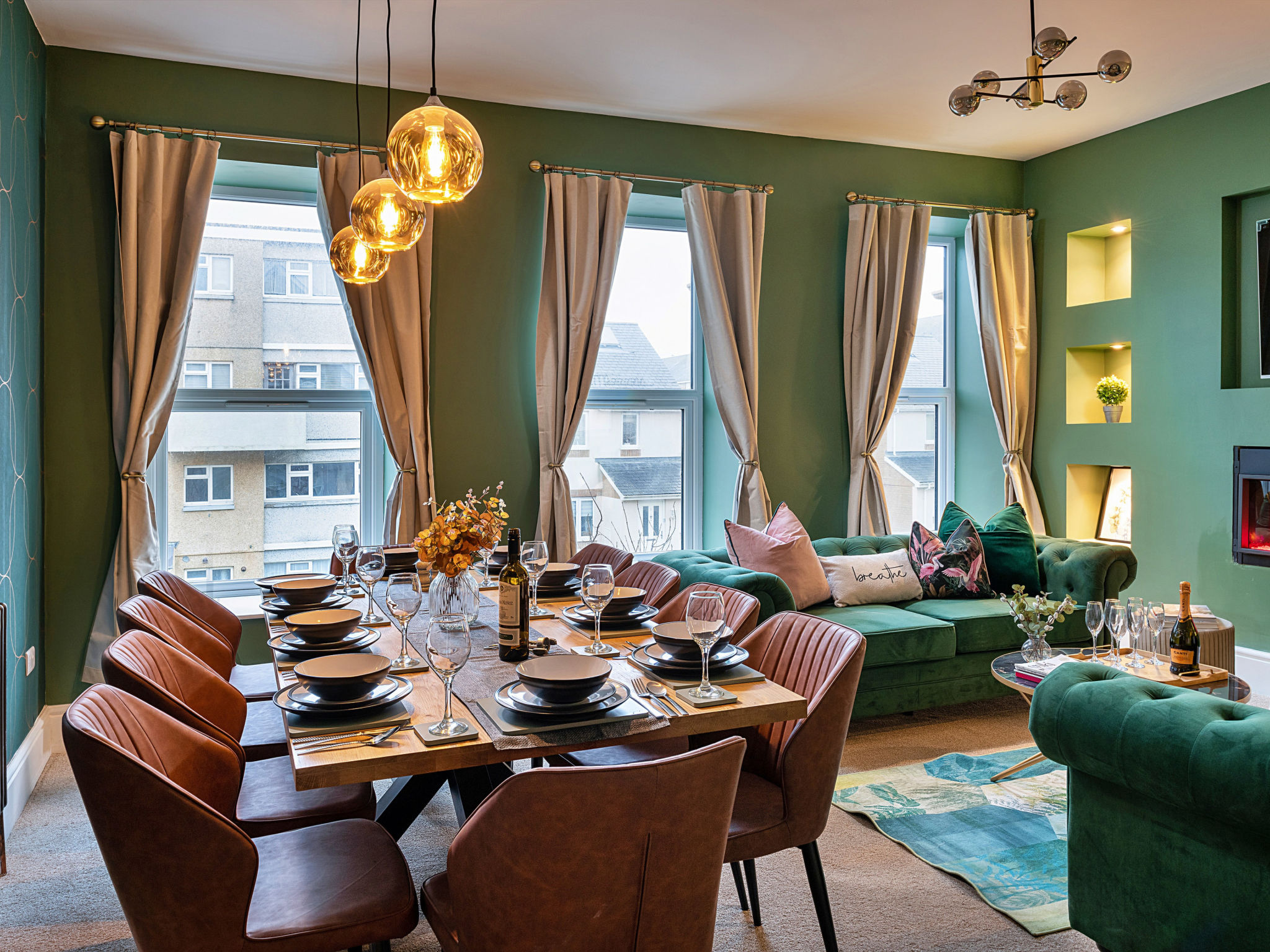 Peace Retreats Penthouse-Drinnen