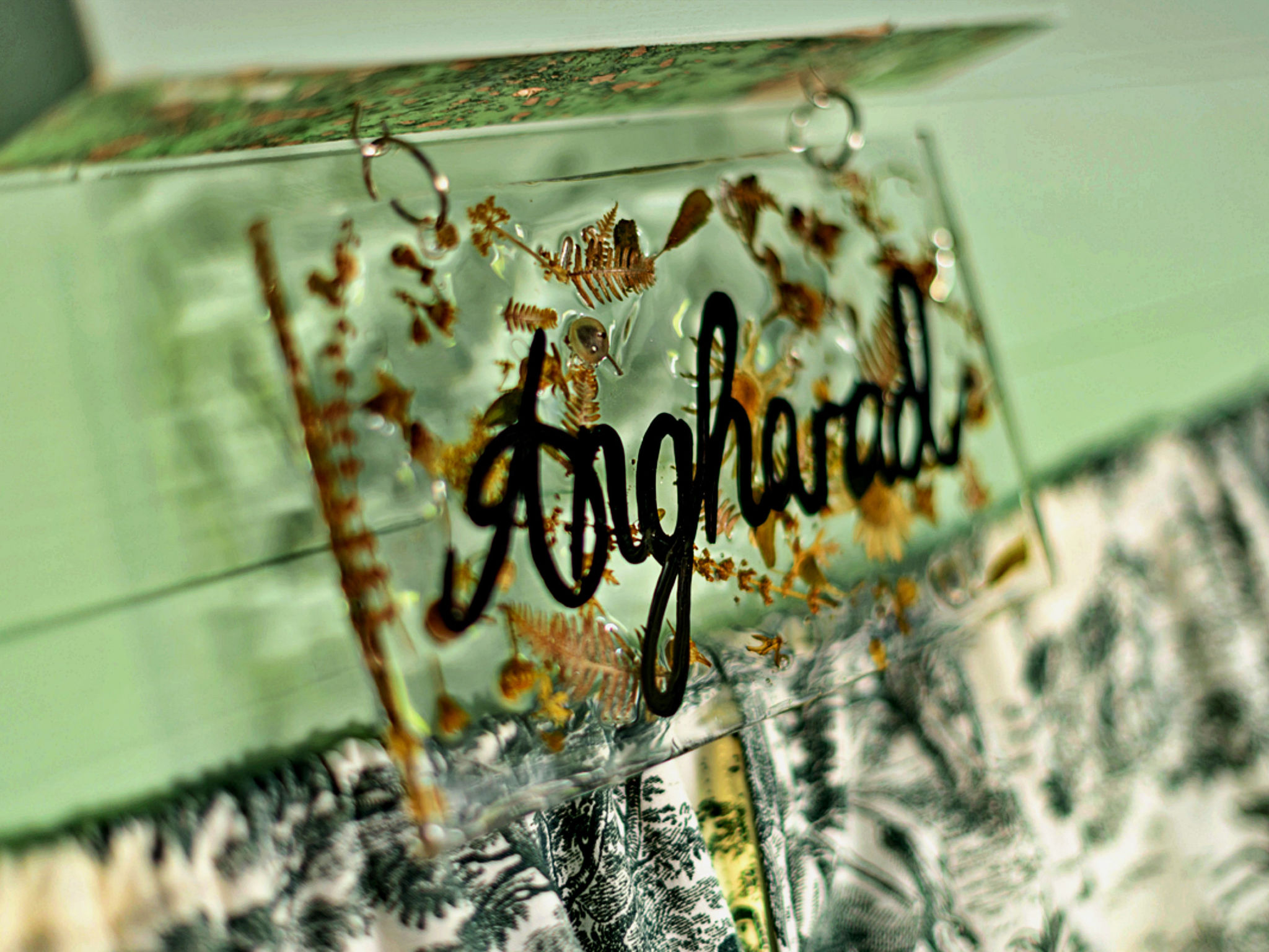 'Angharad' Poachers Hut-Drinnen