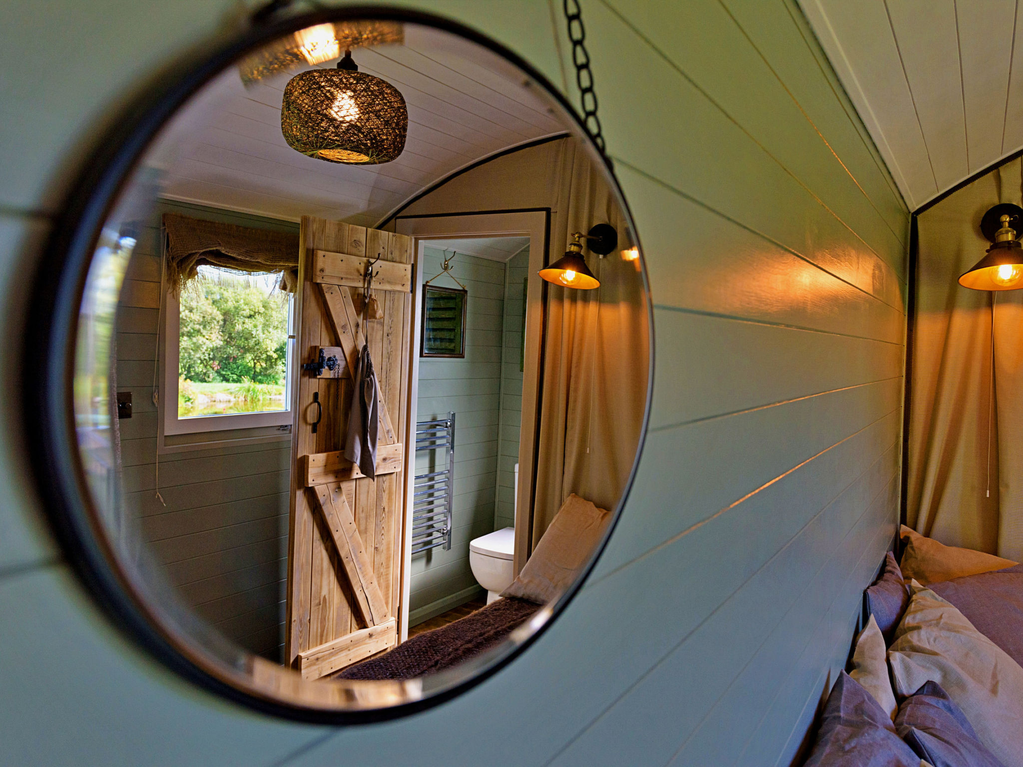 'Joan' Shepherds Hut-Drinnen