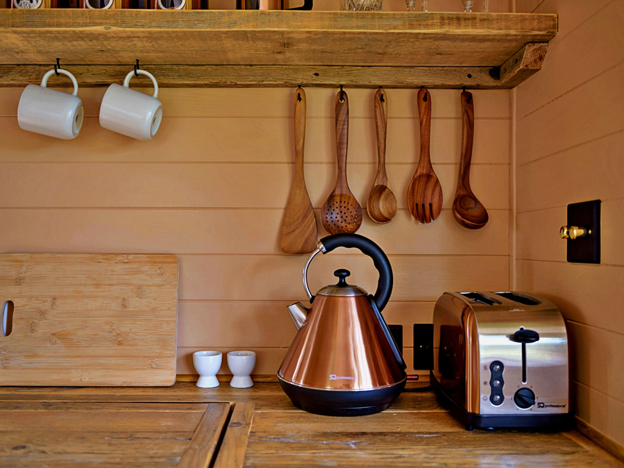 'Marared' Gypsy Hut-Drinnen