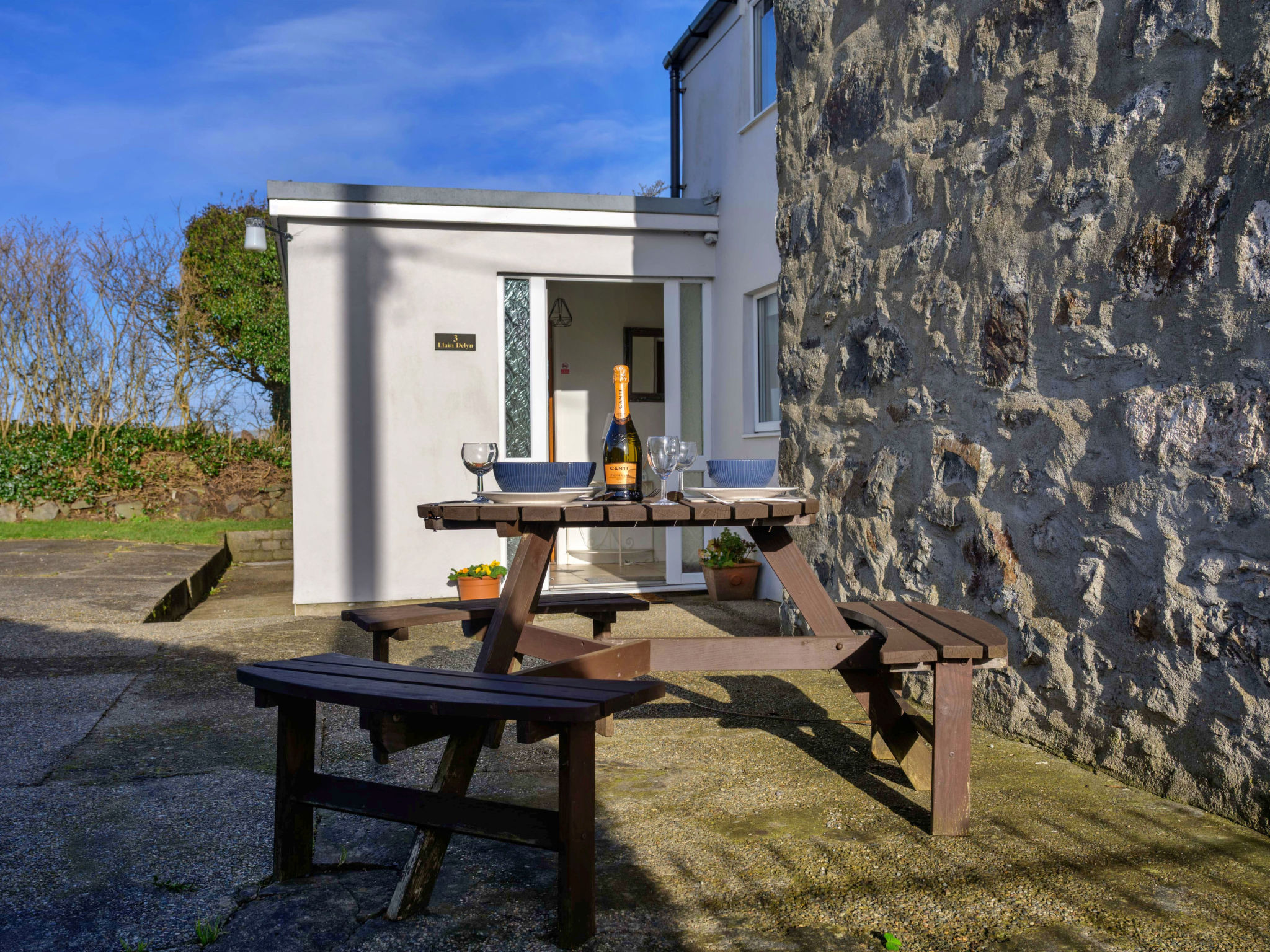 Penrhos Sea Cottage - Buiten