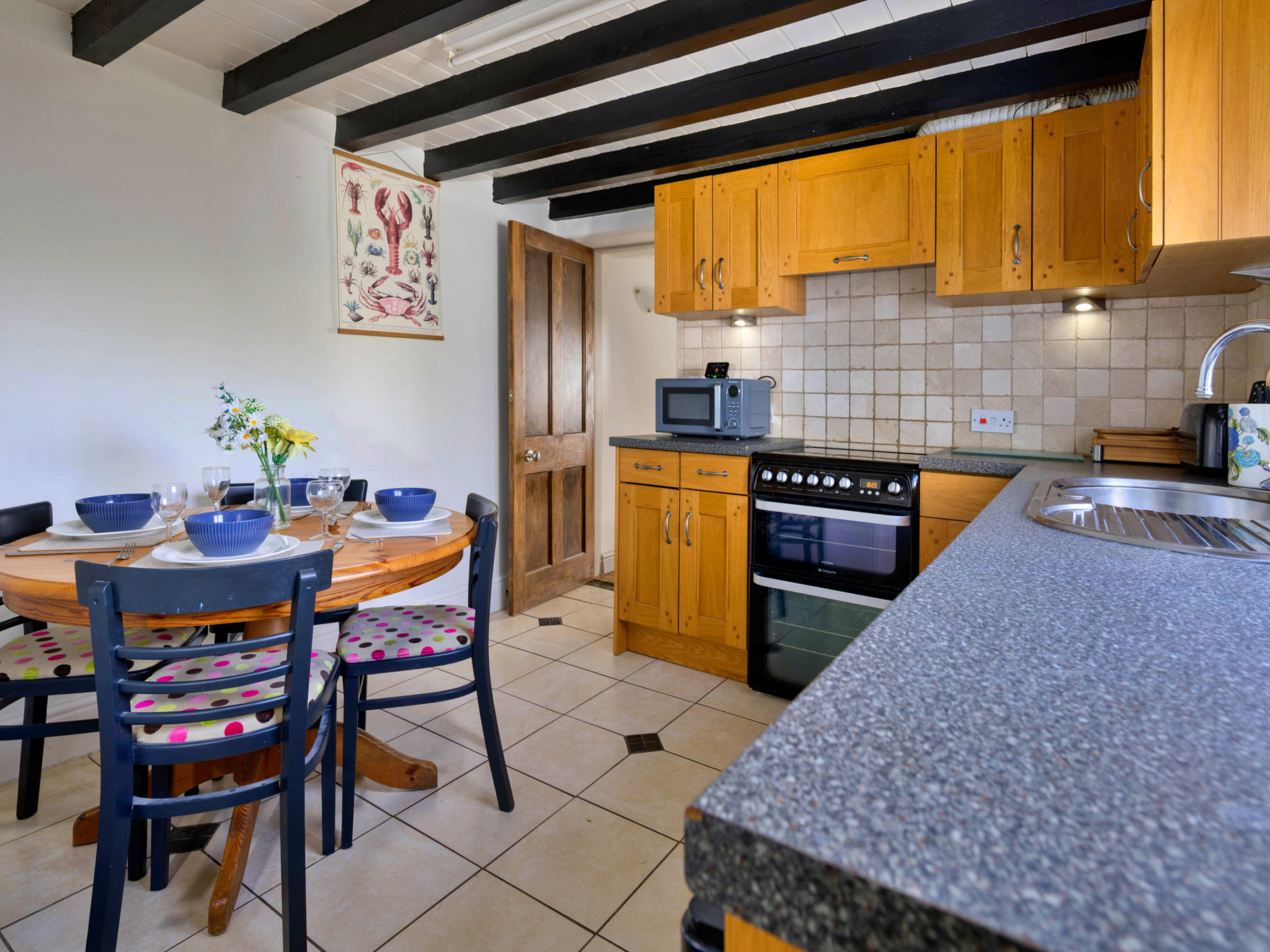 Penrhos Sea Cottage - Binnen