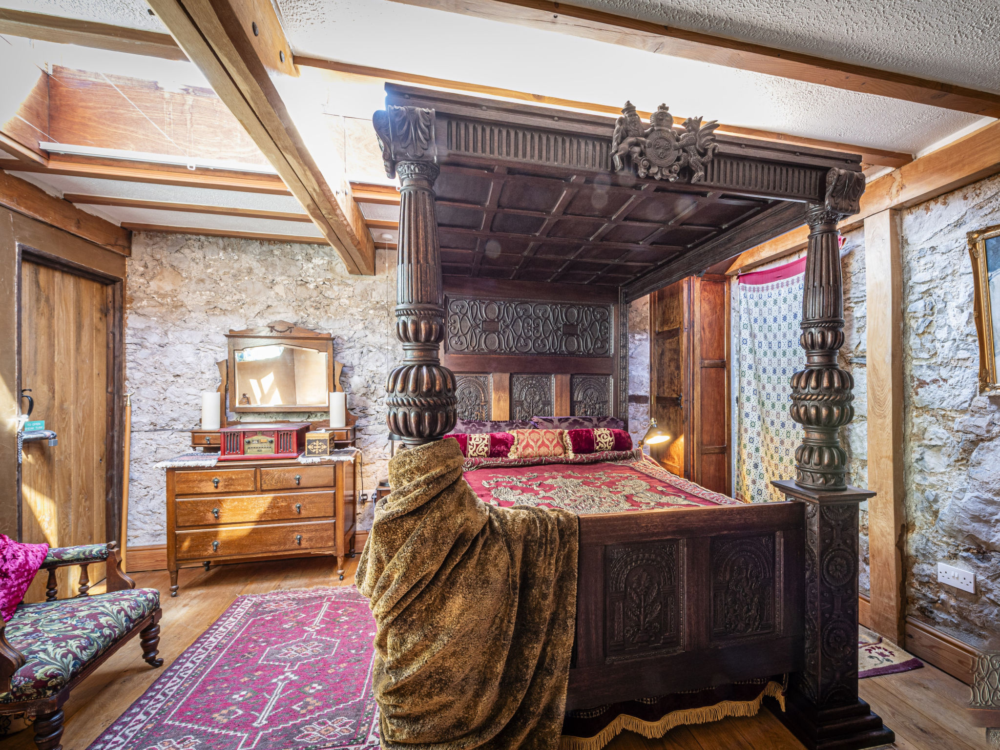 Hen Wrych Hall Tower-Inside