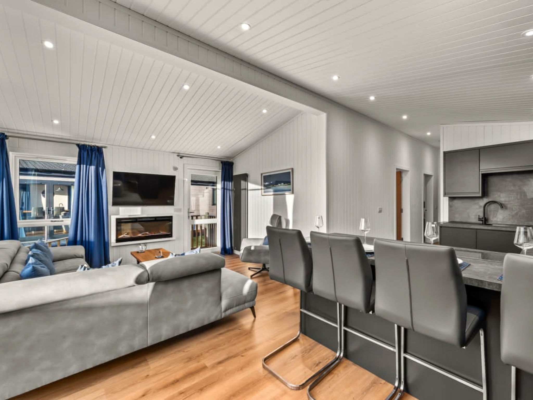 Silverwood Deluxe Chalet - Dedans