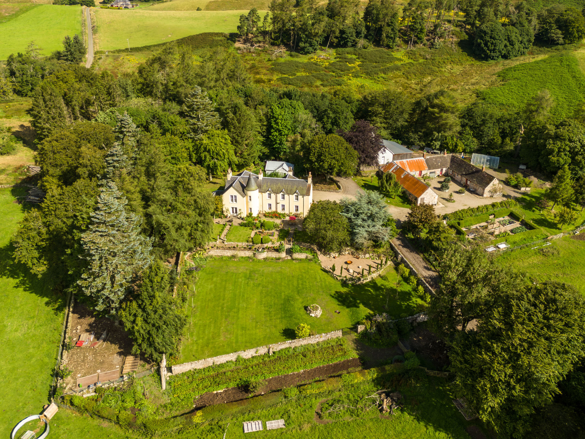 Glenquiech House-Buiten