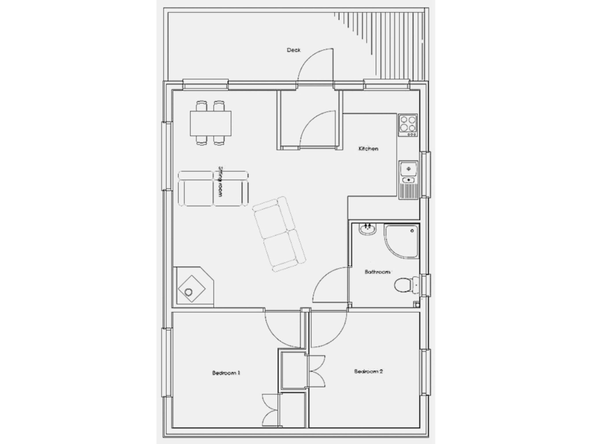 Pine Marten Lodge - Inside