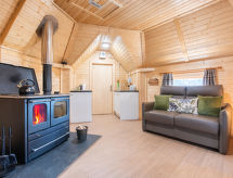 Knusse houten chalet voor 3 in Cairngorms National Park - thumbnail 1