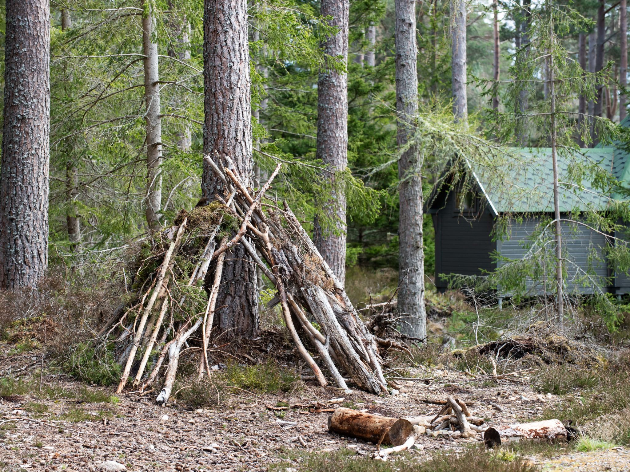 Oak Bothy - Draußen