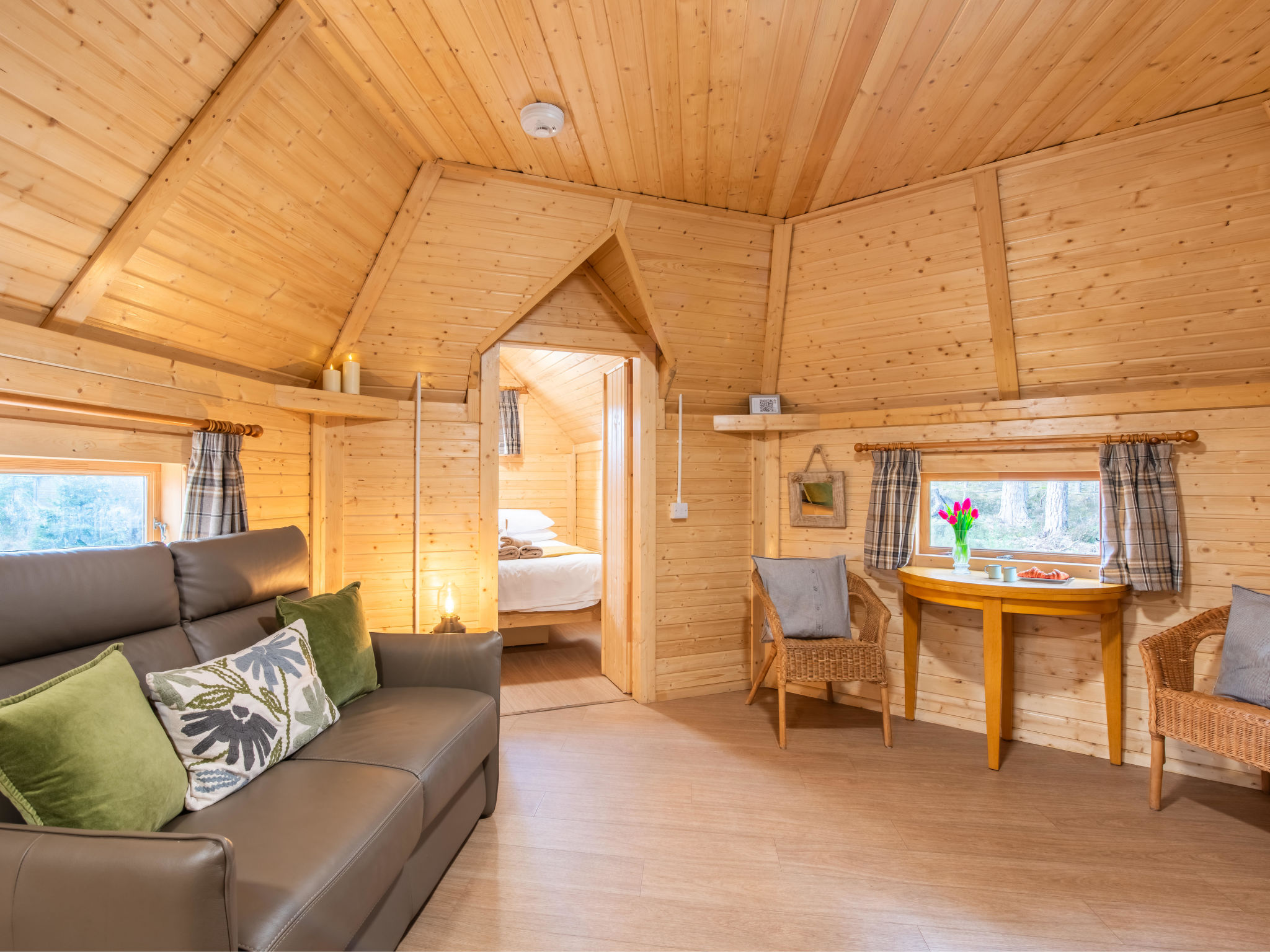 Oak Bothy - Drinnen