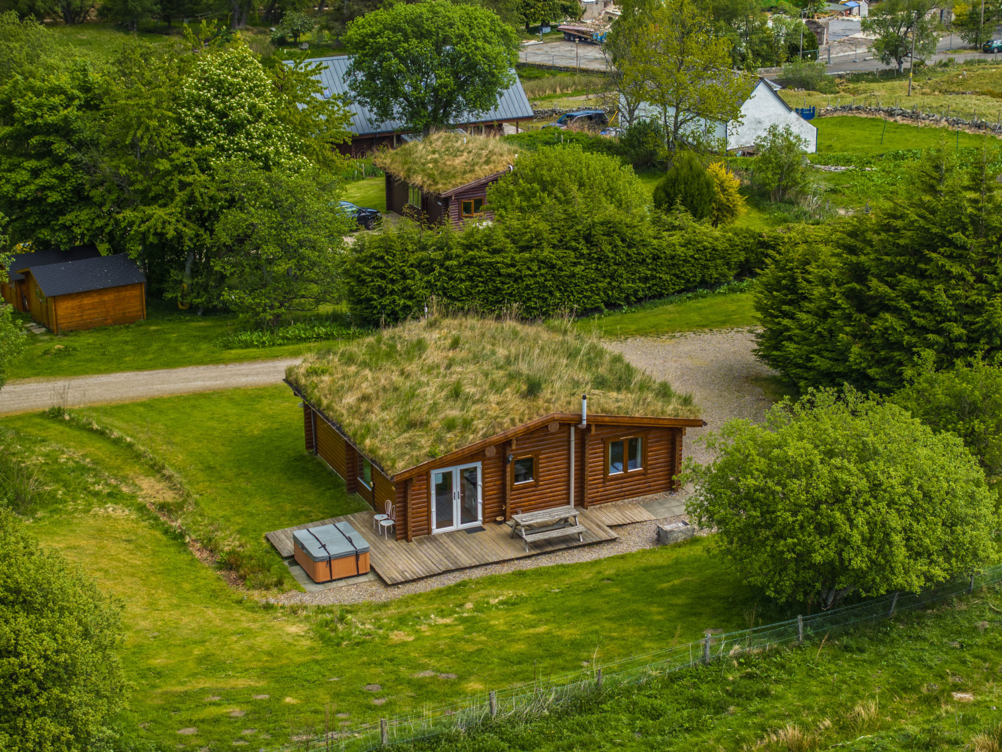 Cragdhu Log Cabin-Dehors