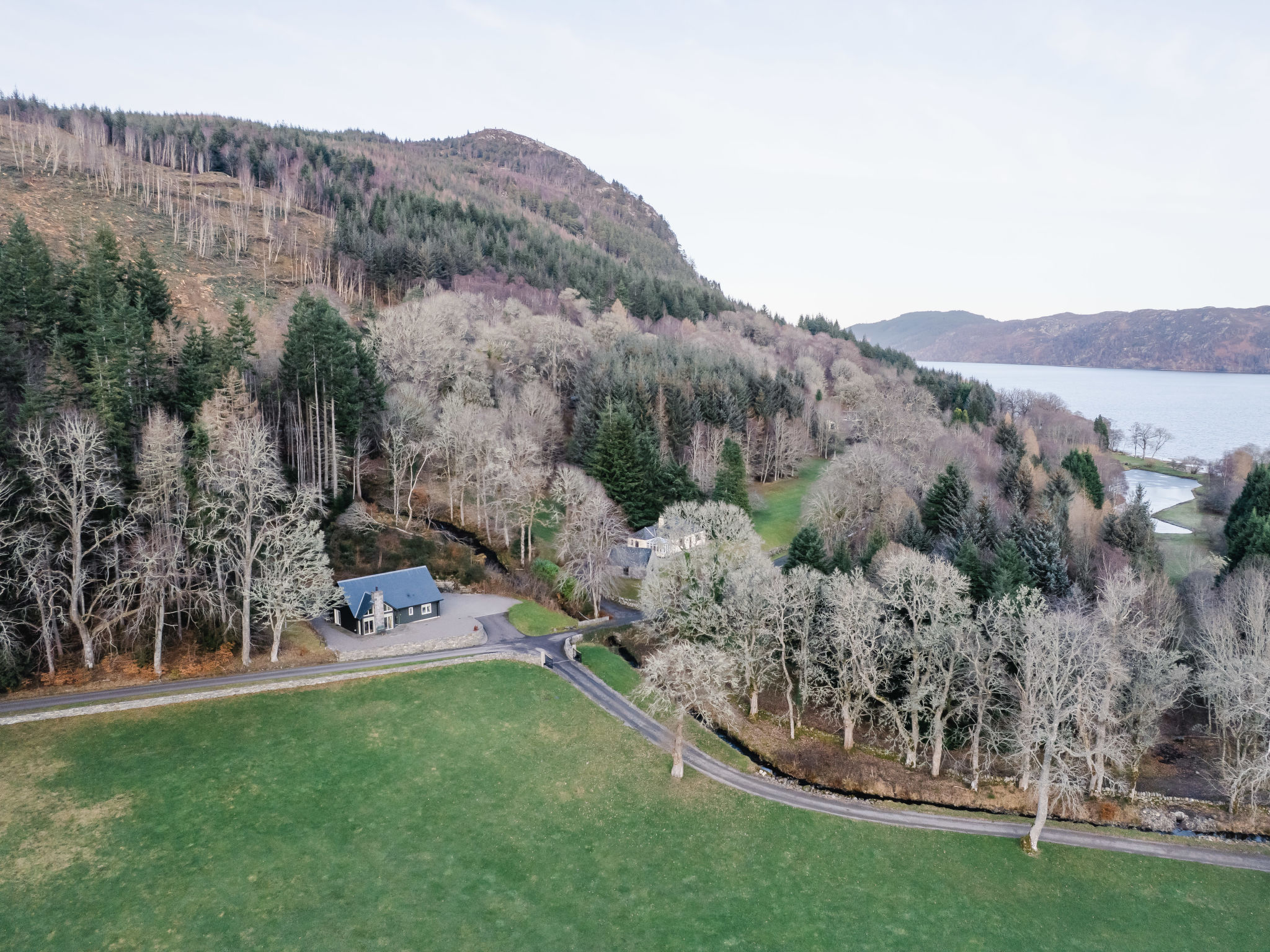 Maison Glenmoriston Estate (2 cottages) – Vue aérienne, photo 64 sur 64