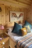 Knusse Shepherds Hut bij Loch Ness met uitzicht en houtkachel - thumbnail 5