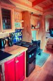 Knusse Shepherds Hut bij Loch Ness met uitzicht en houtkachel - thumbnail 6