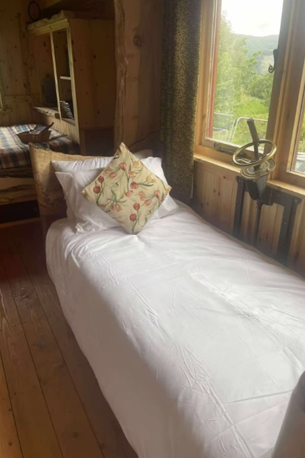 Shepherds Hut-Binnen