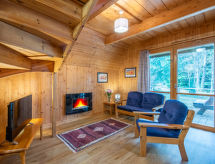 Vrijstaand chalet aan de rivier met hot tub, vlakbij Loch Ness - thumbnail 6