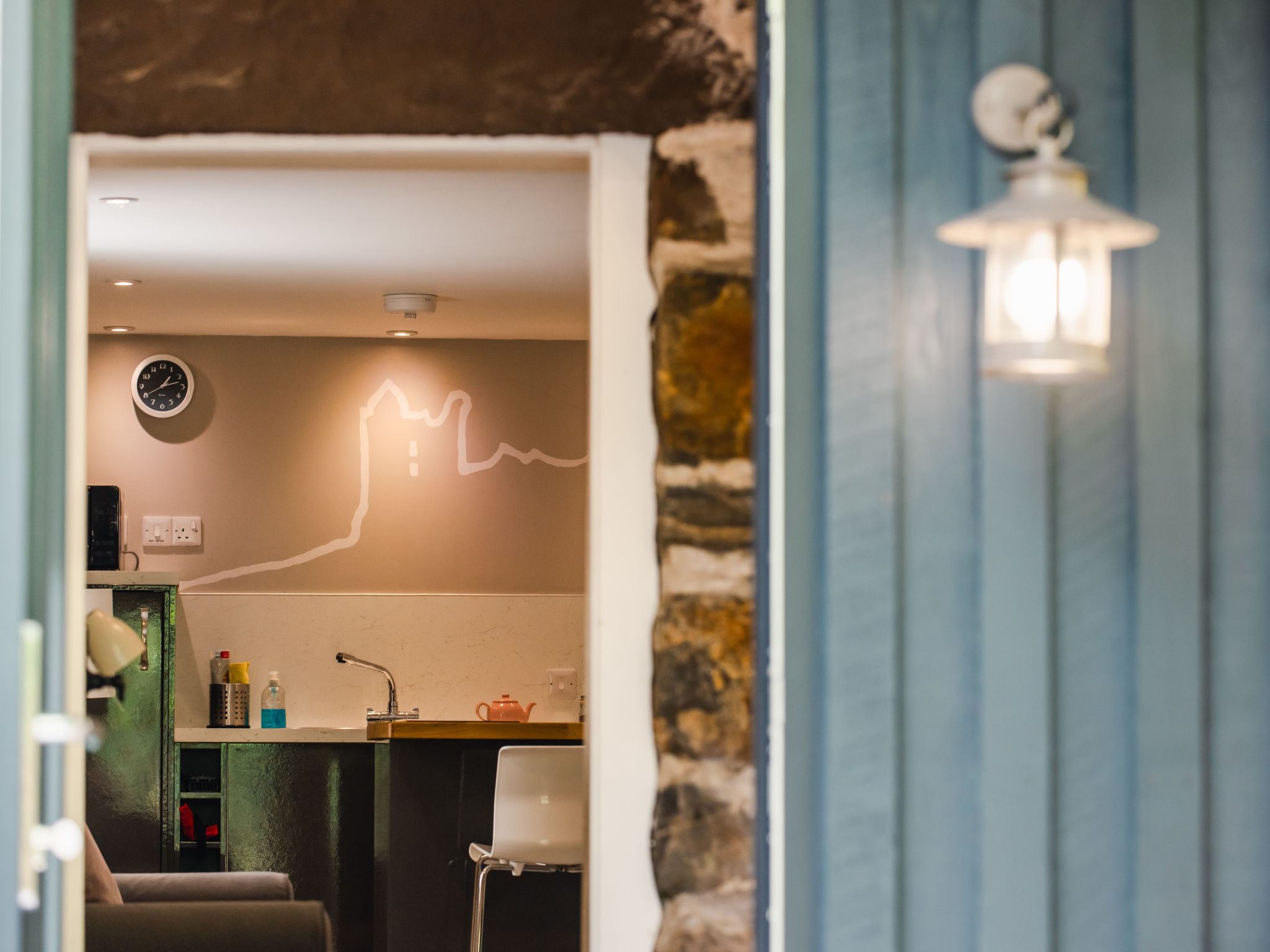 Wayside Bothy-Draußen