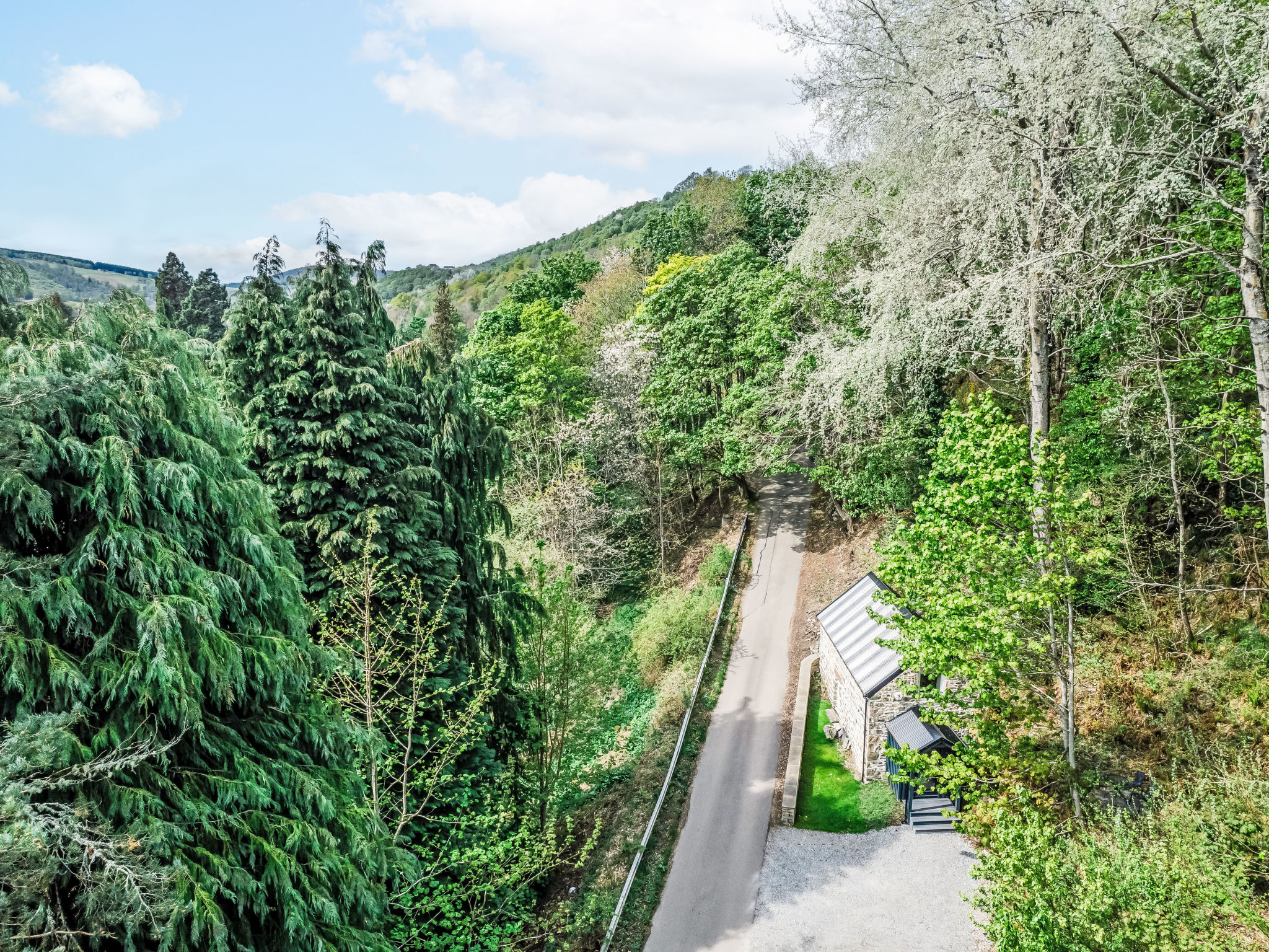 Wayside Bothy-Draußen