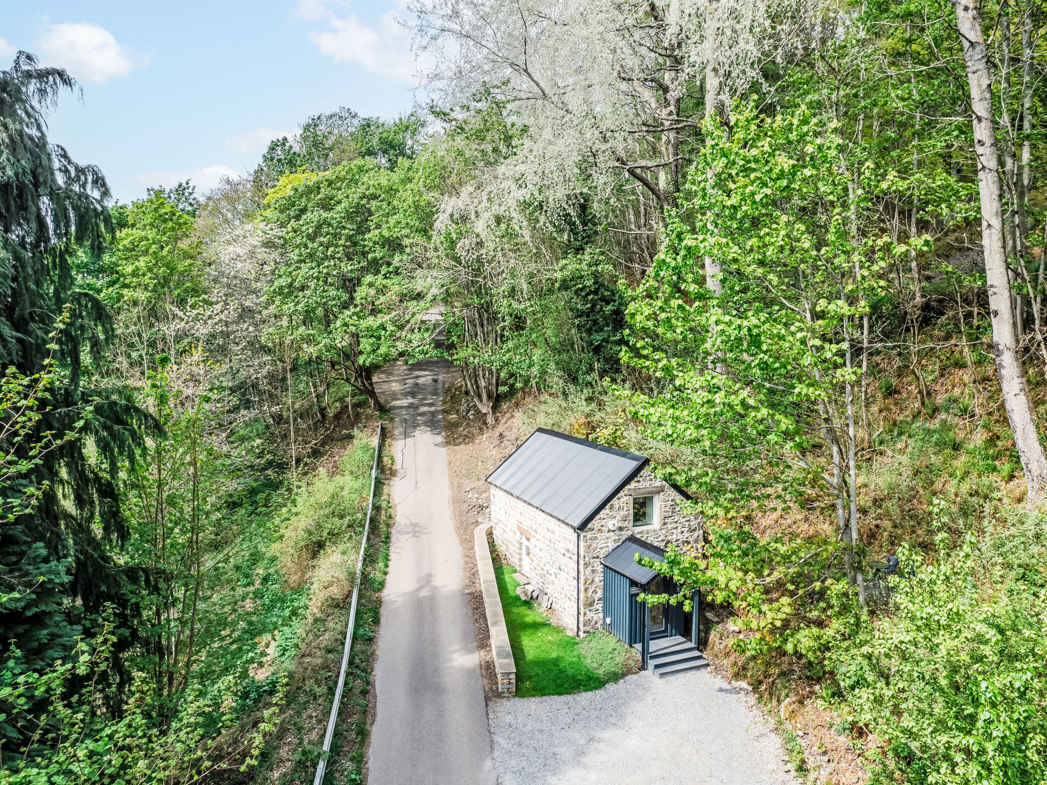 Wayside Bothy-Draußen