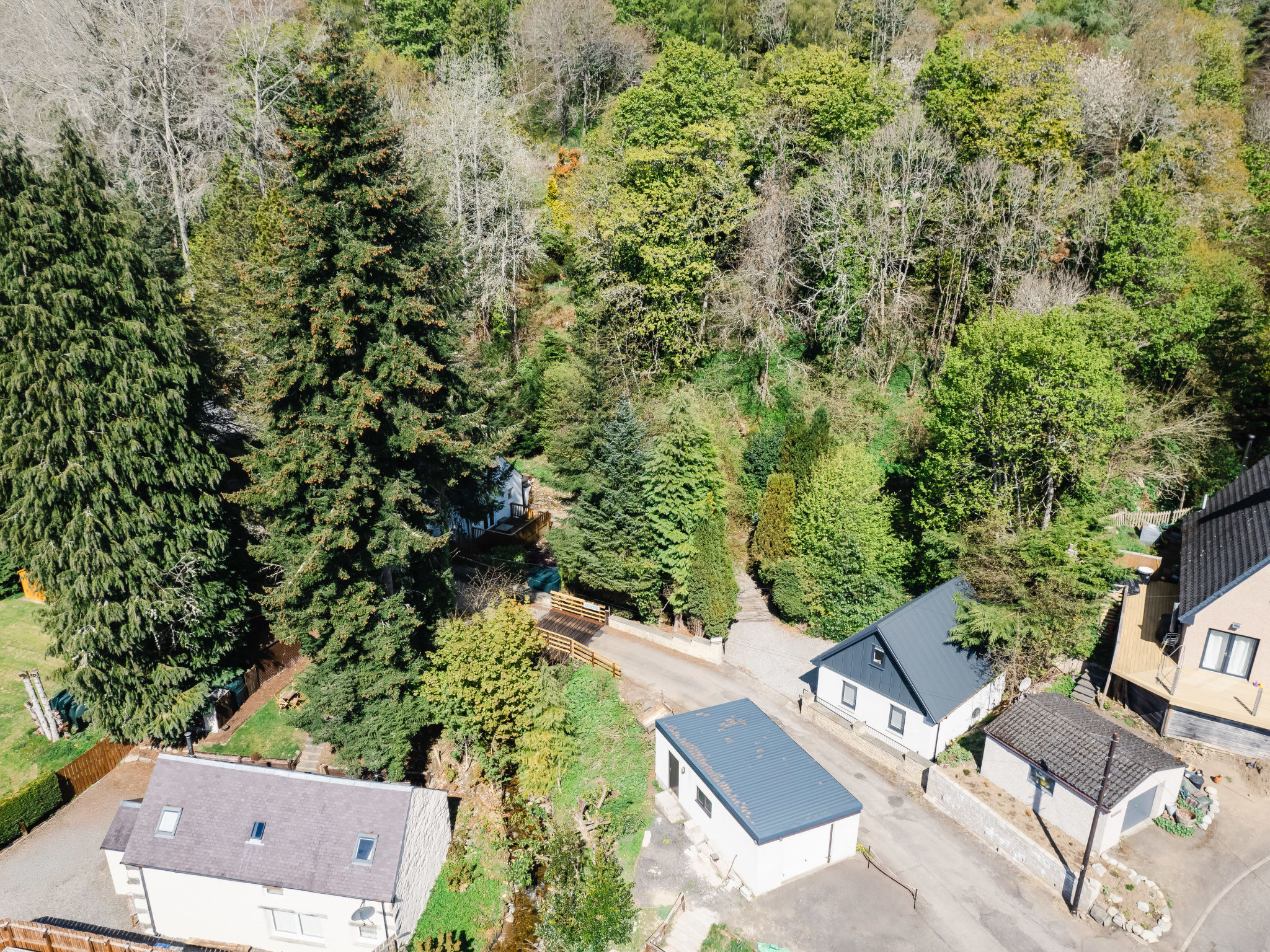 Wayside Bothy-Draußen