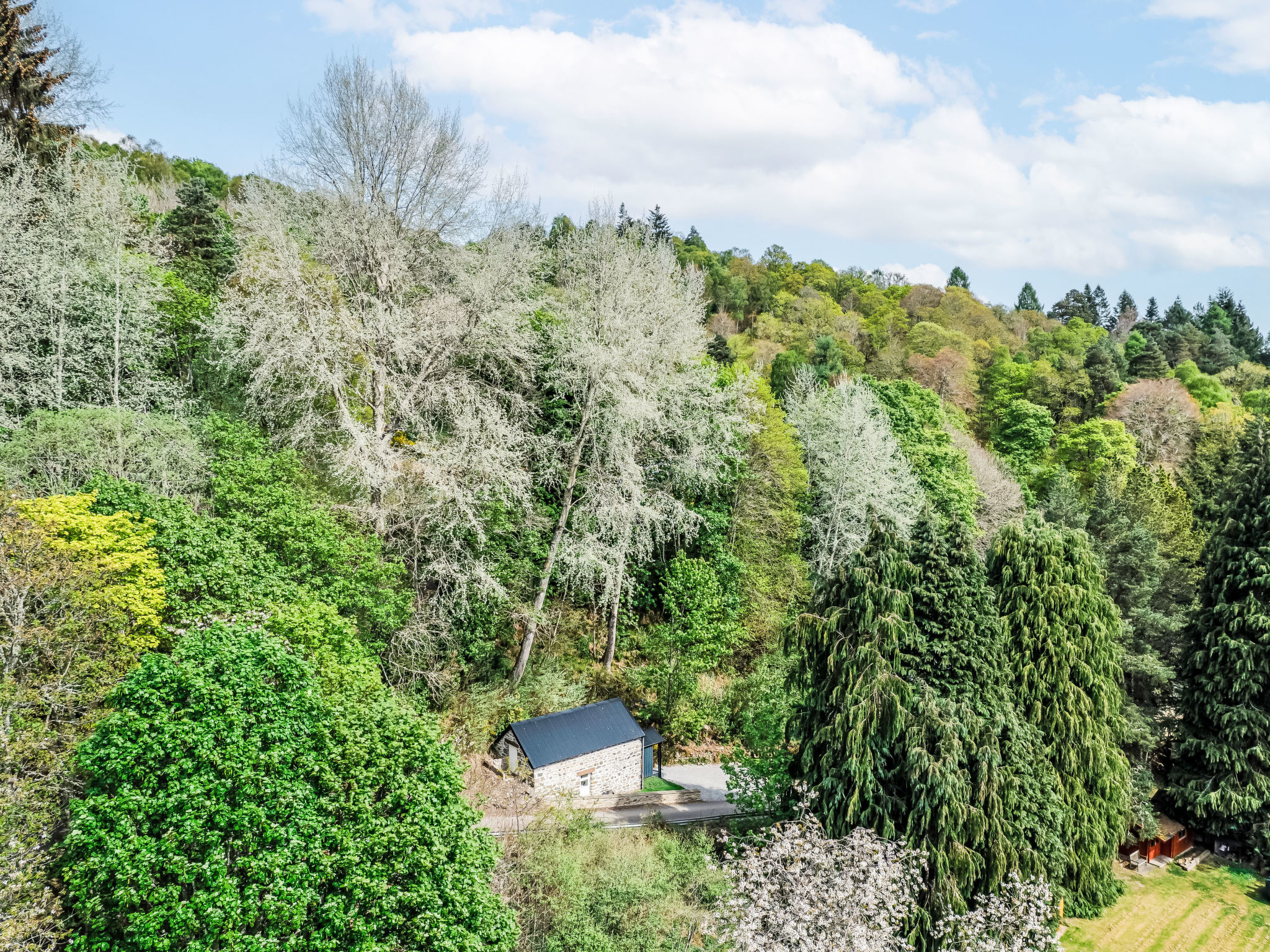 Wayside Bothy-Draußen
