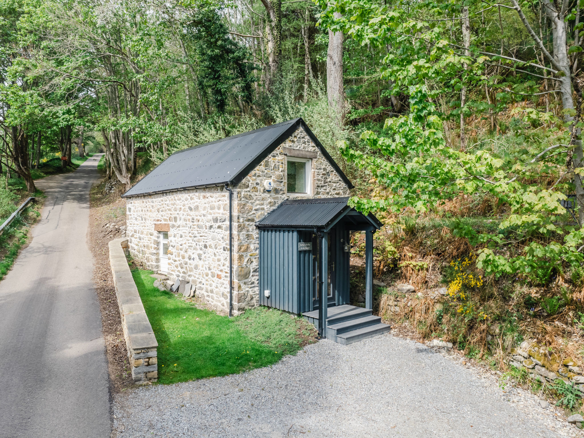 Wayside Bothy-Draußen