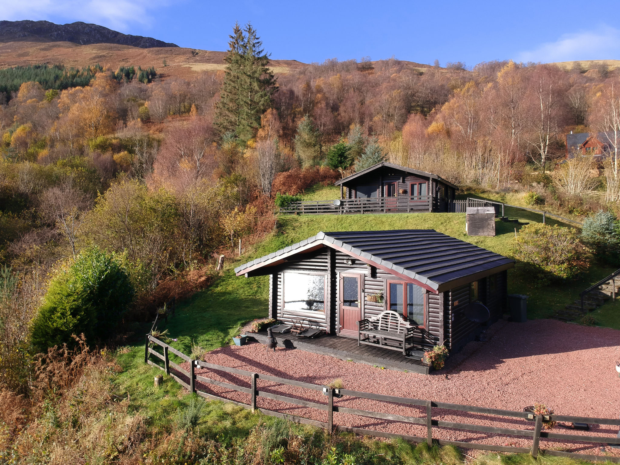 Pine Chalet in Invergarry