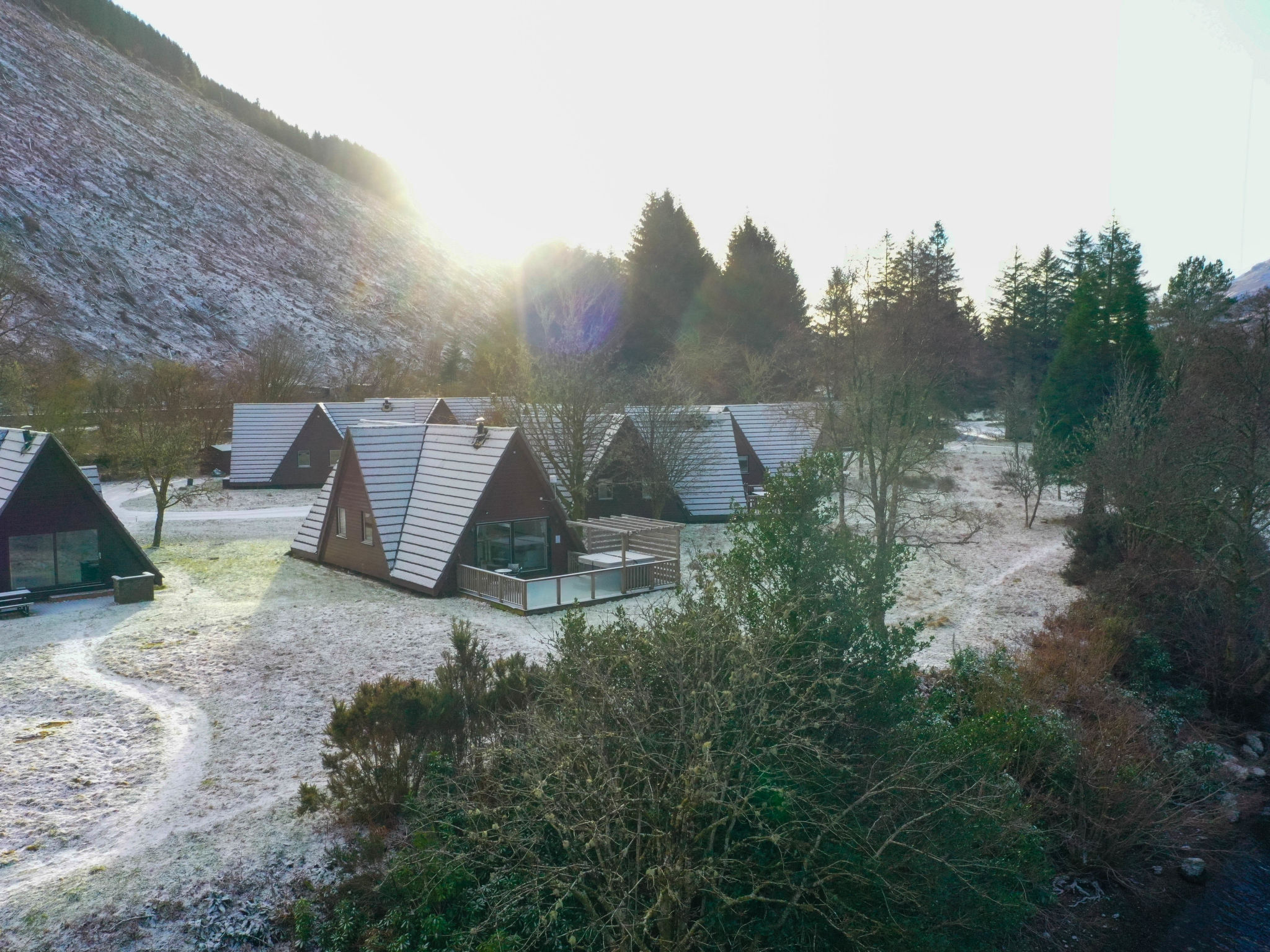Loch Oich View (Lodge 6) - Buiten