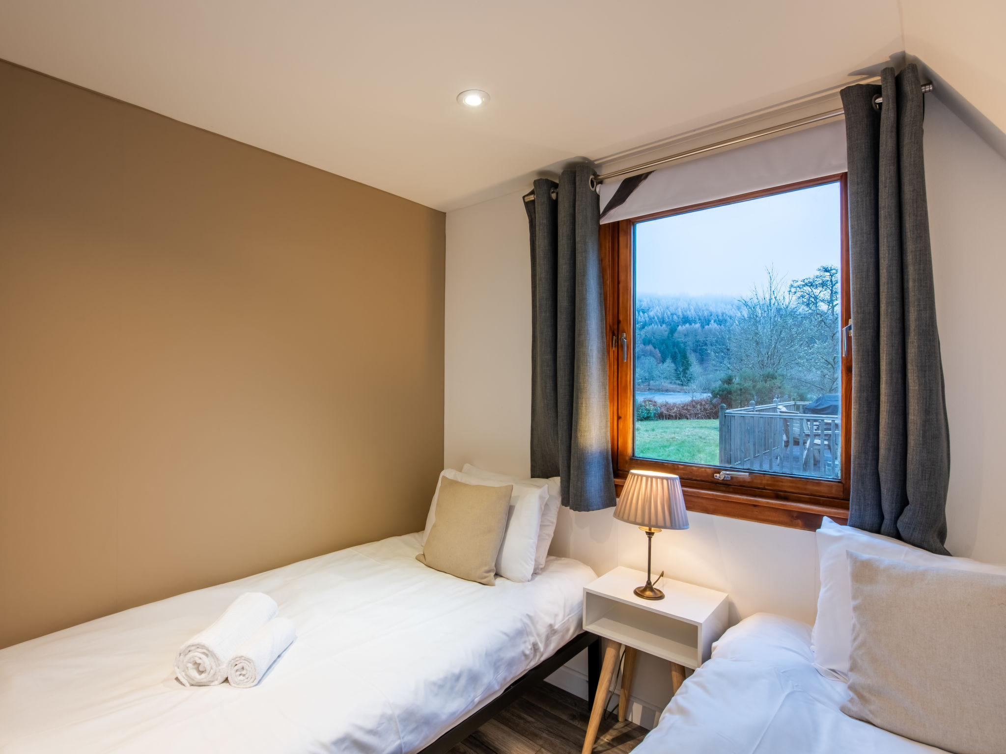 Loch Oich View (Lodge 6) - Binnen