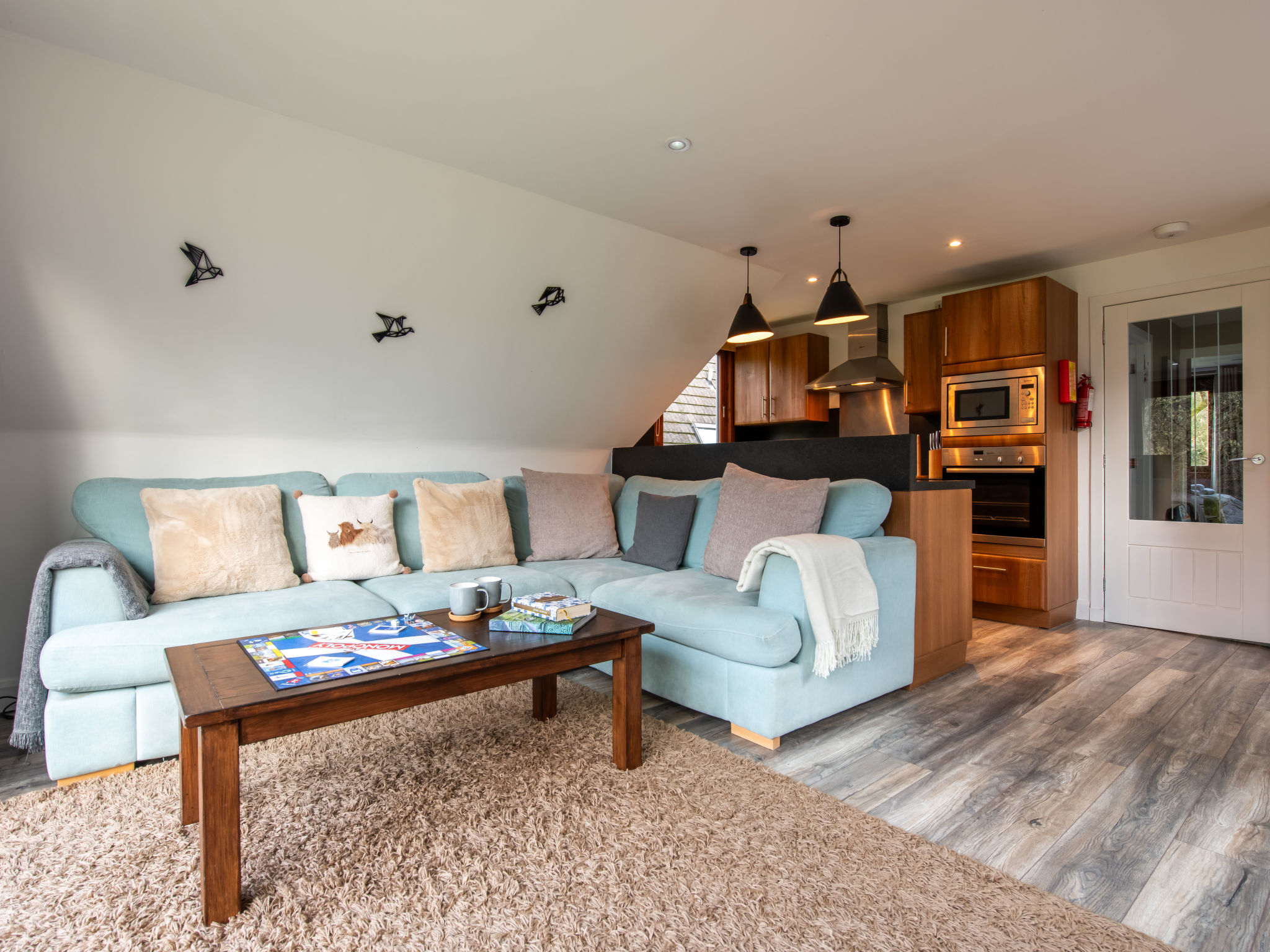 Loch Oich View (Lodge 6) - Binnen