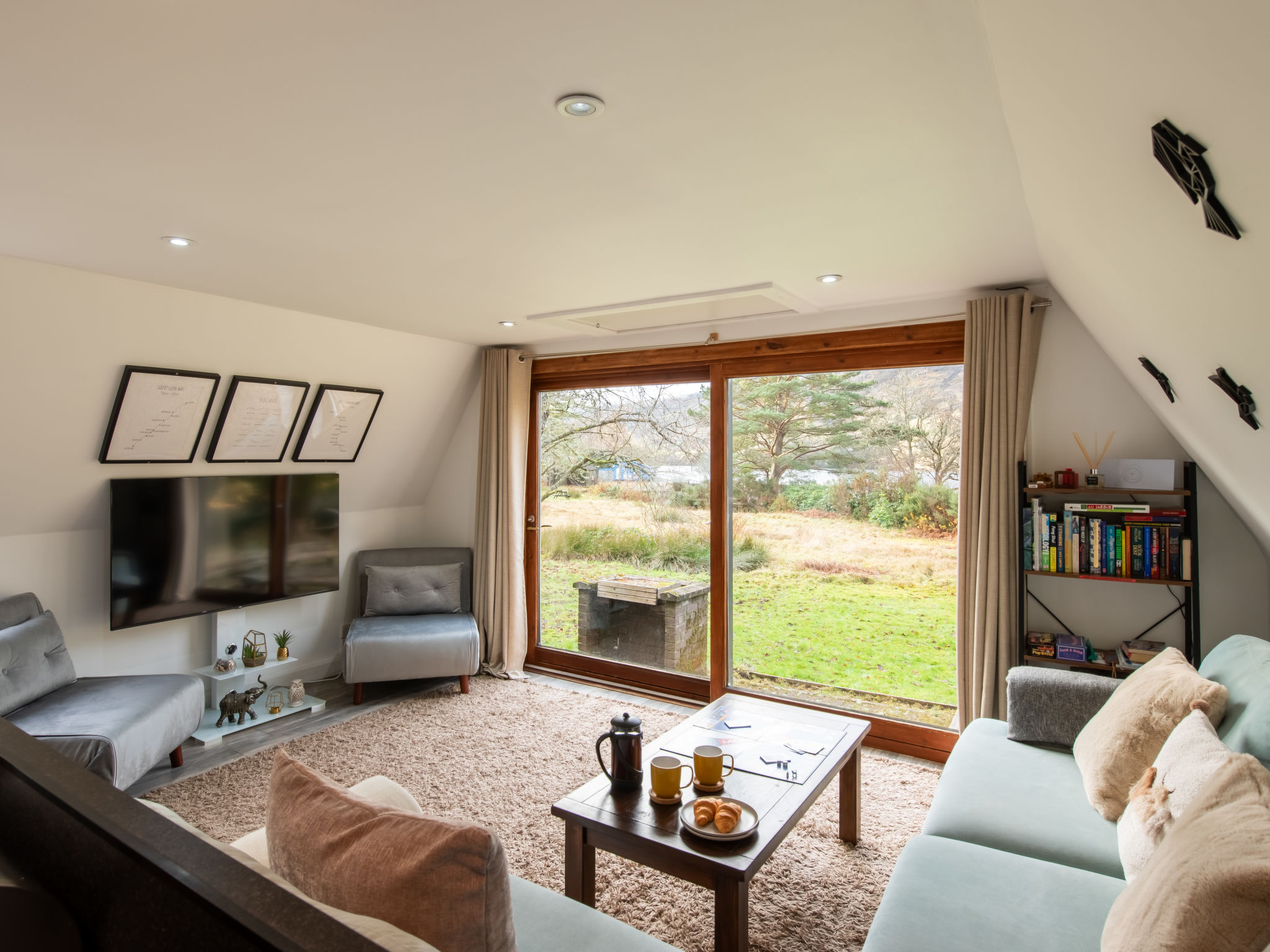 Loch Oich View (Lodge 6) - Binnen
