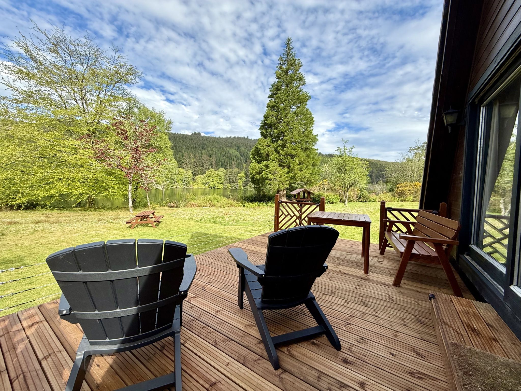 Loch Oich View (Lodge 6) - Buiten