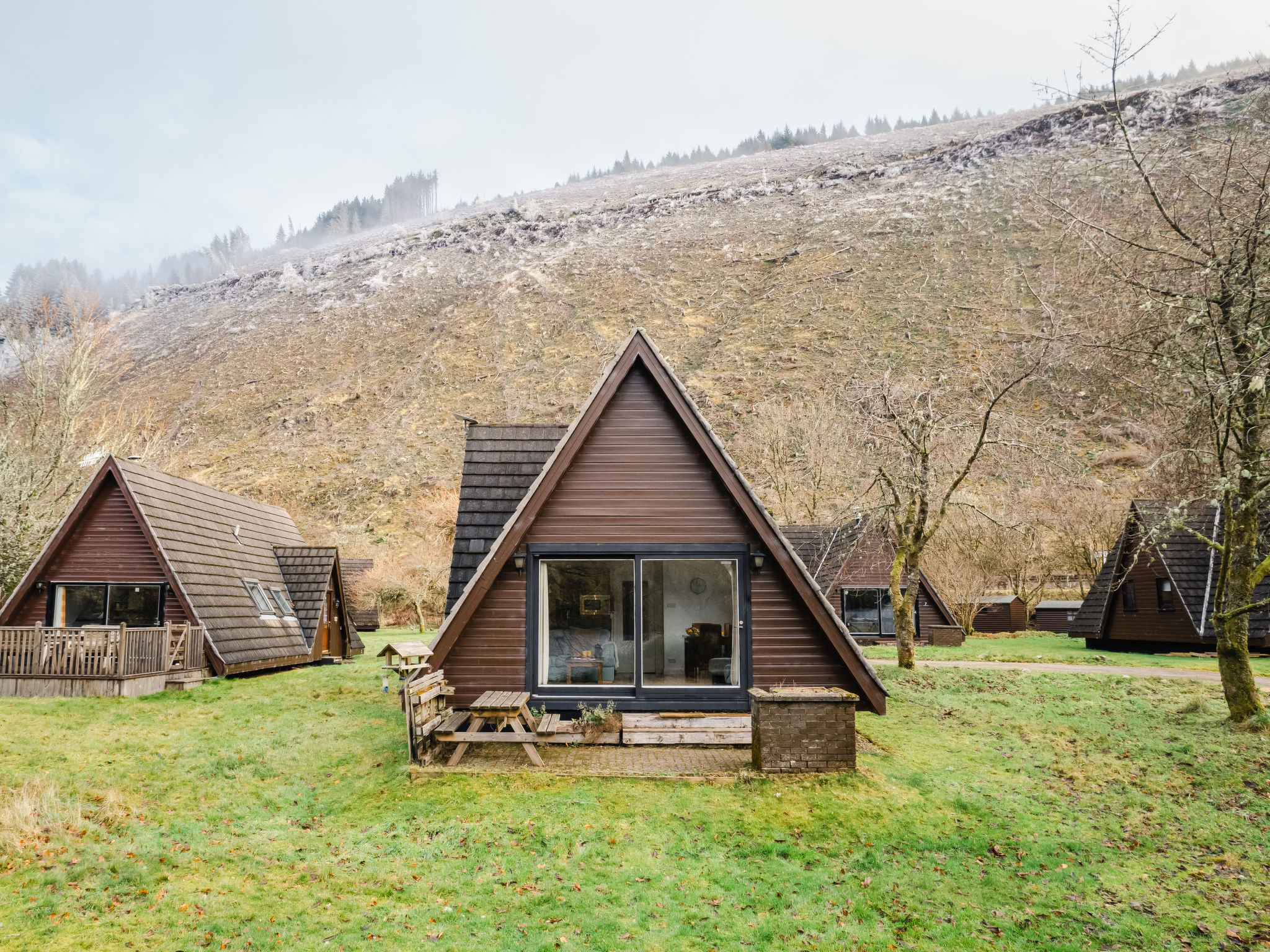 Loch Oich View (Lodge 6) - Buiten
