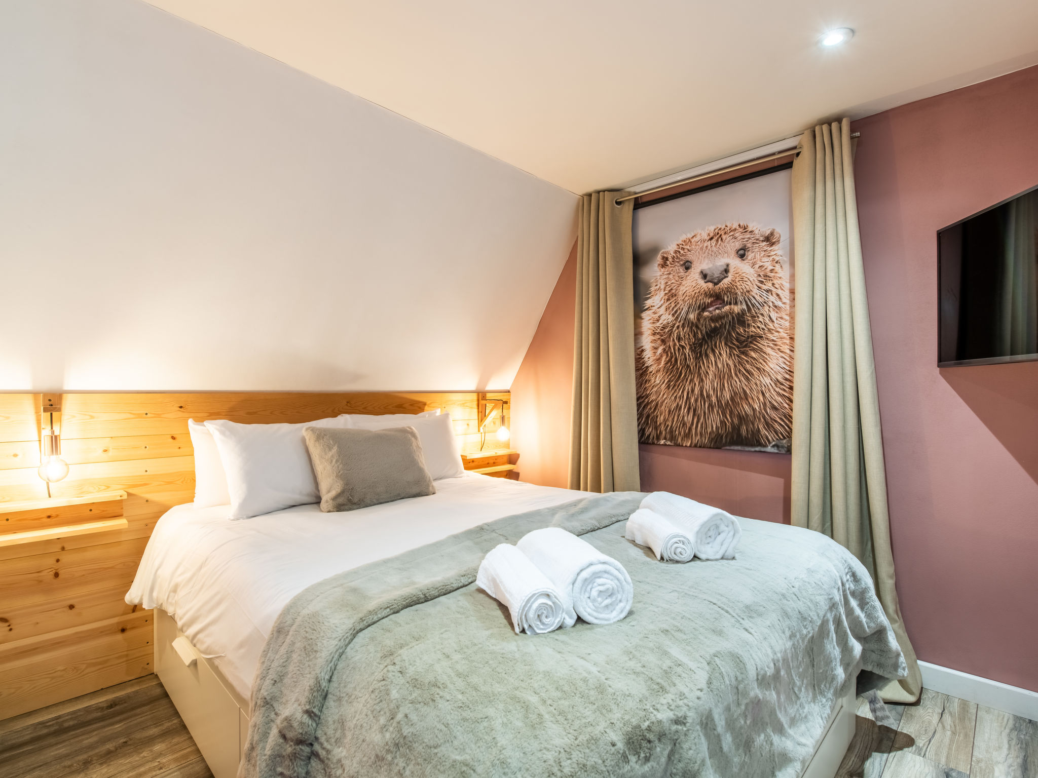 Loch Oich View (Lodge 6) - Binnen