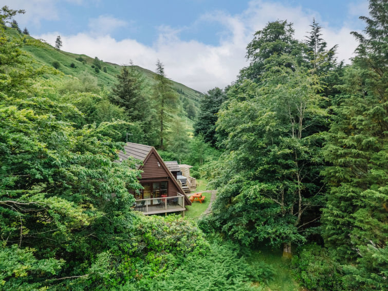 Vrijstaand chalet Rivendell aan het meer in Invergarry in Invergarry