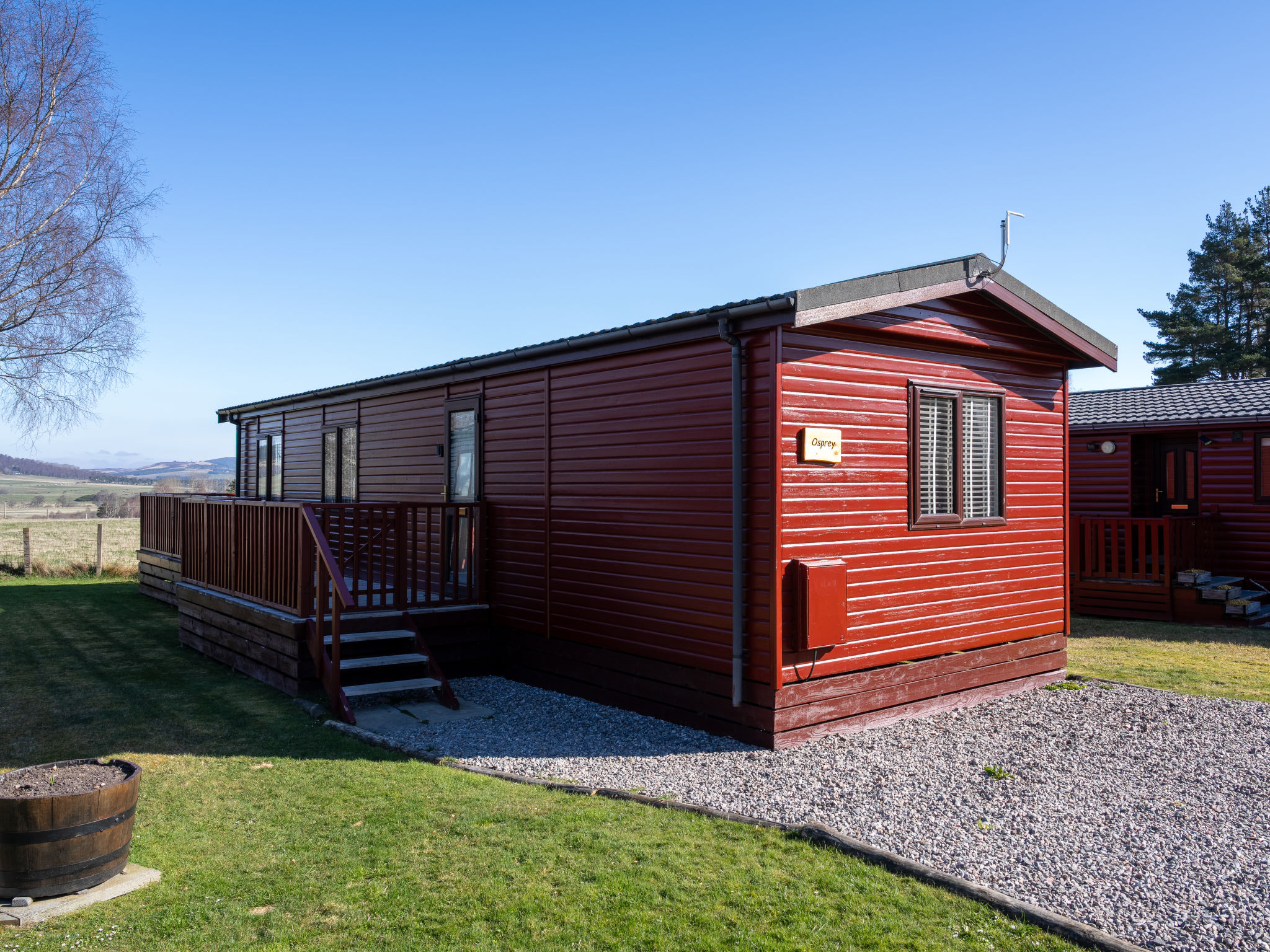 Osprey Lodge-Buiten