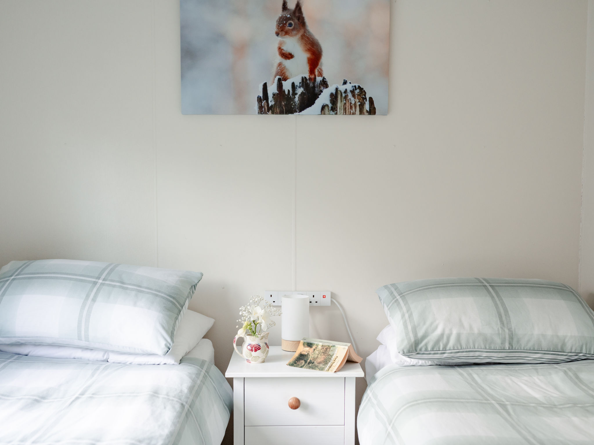 Woodpecker Lodge-Binnen