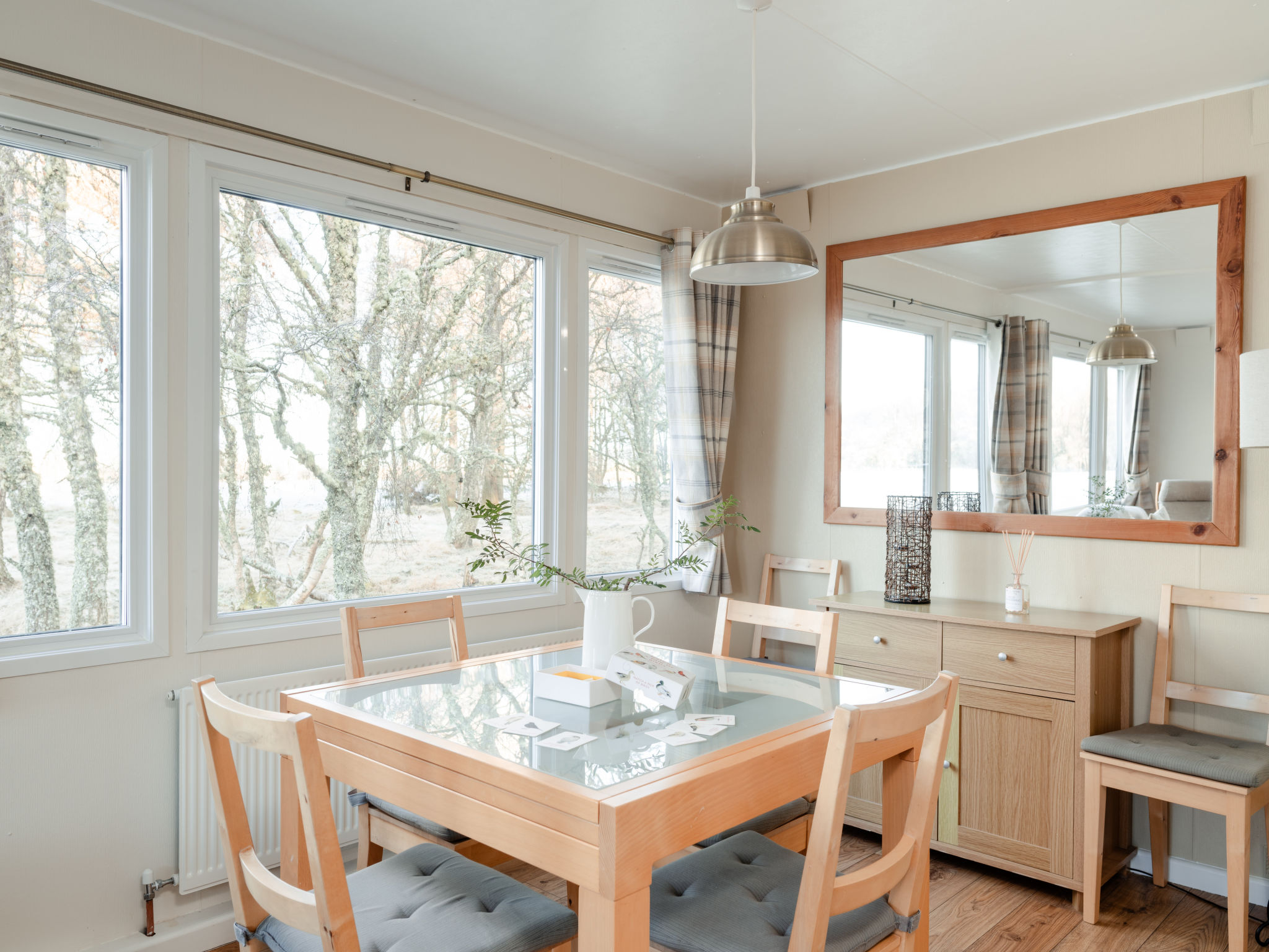 Woodpecker Lodge-Binnen
