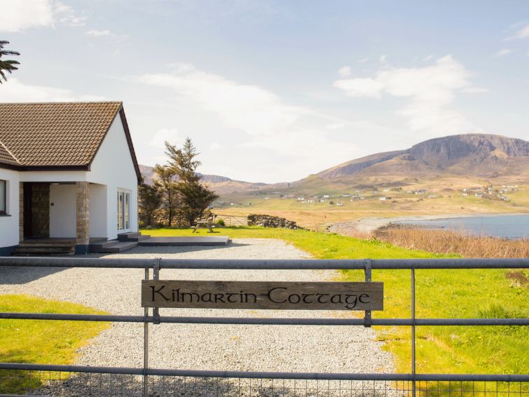 Zeezicht en rust in bungalow Kilmartin op North Skye in North Skye