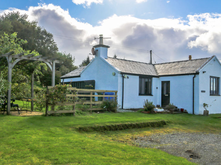 Aan zee: Rustiek vakantiehuis Fiskavaig in North Skye in North Skye