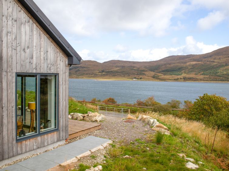 2-persoons vakantiehuis Tigh Na Allt met zeezicht in Mid Skye in Mid Skye