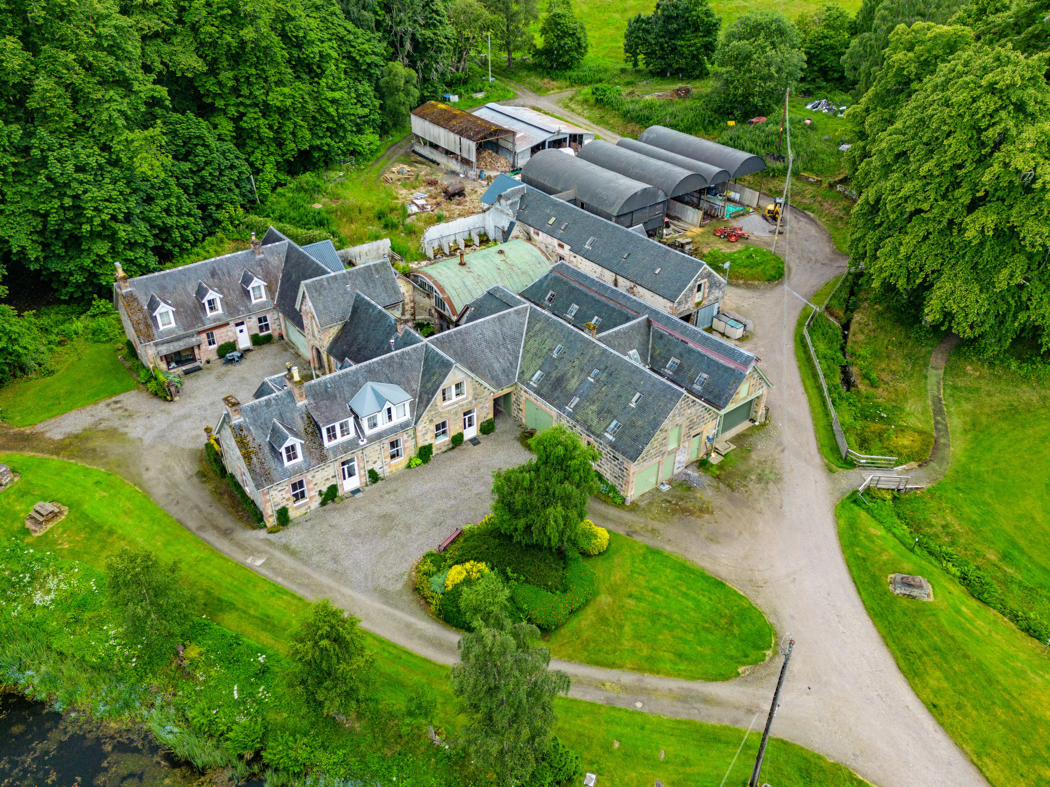 Rustiek familieverblijf voor 8 aan de golfbaan bij Beauly - foto 48