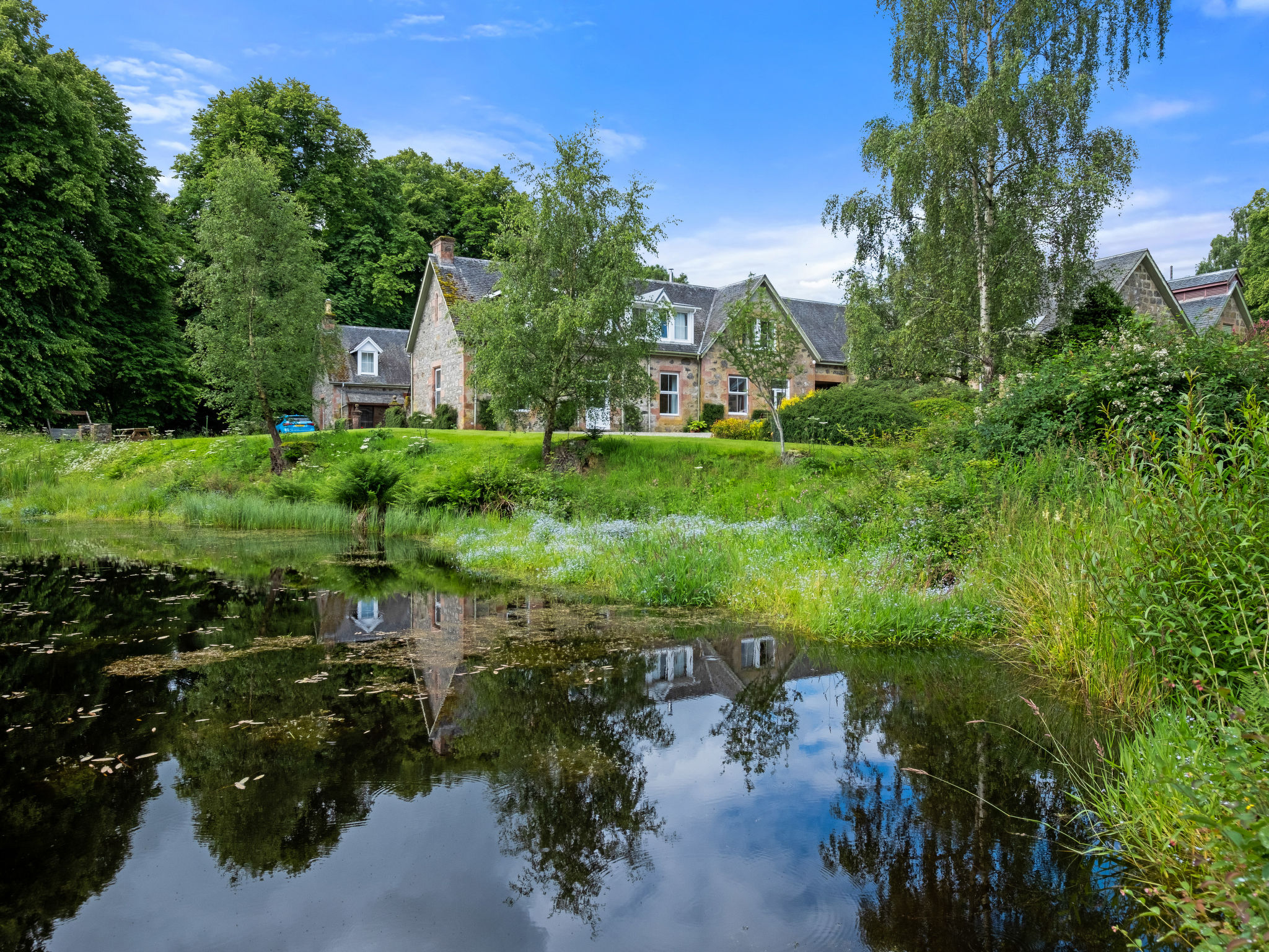 Rustiek familieverblijf voor 8 aan de golfbaan bij Beauly - foto 46