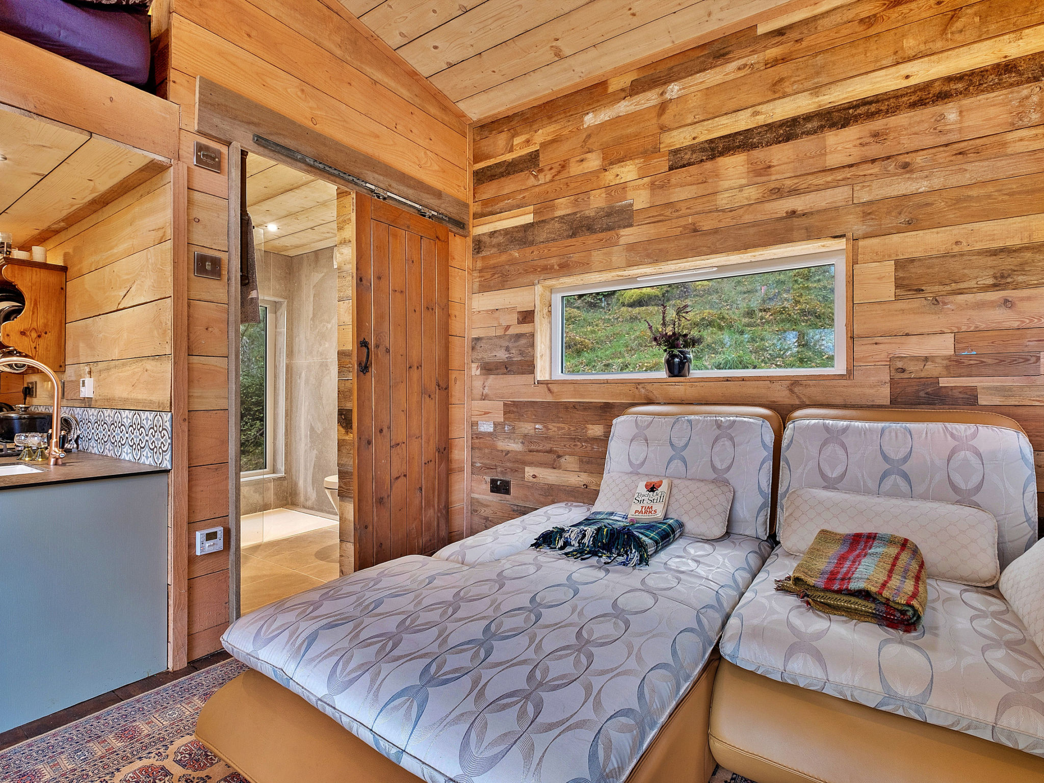 Cosagach Falls Cabin-Inside