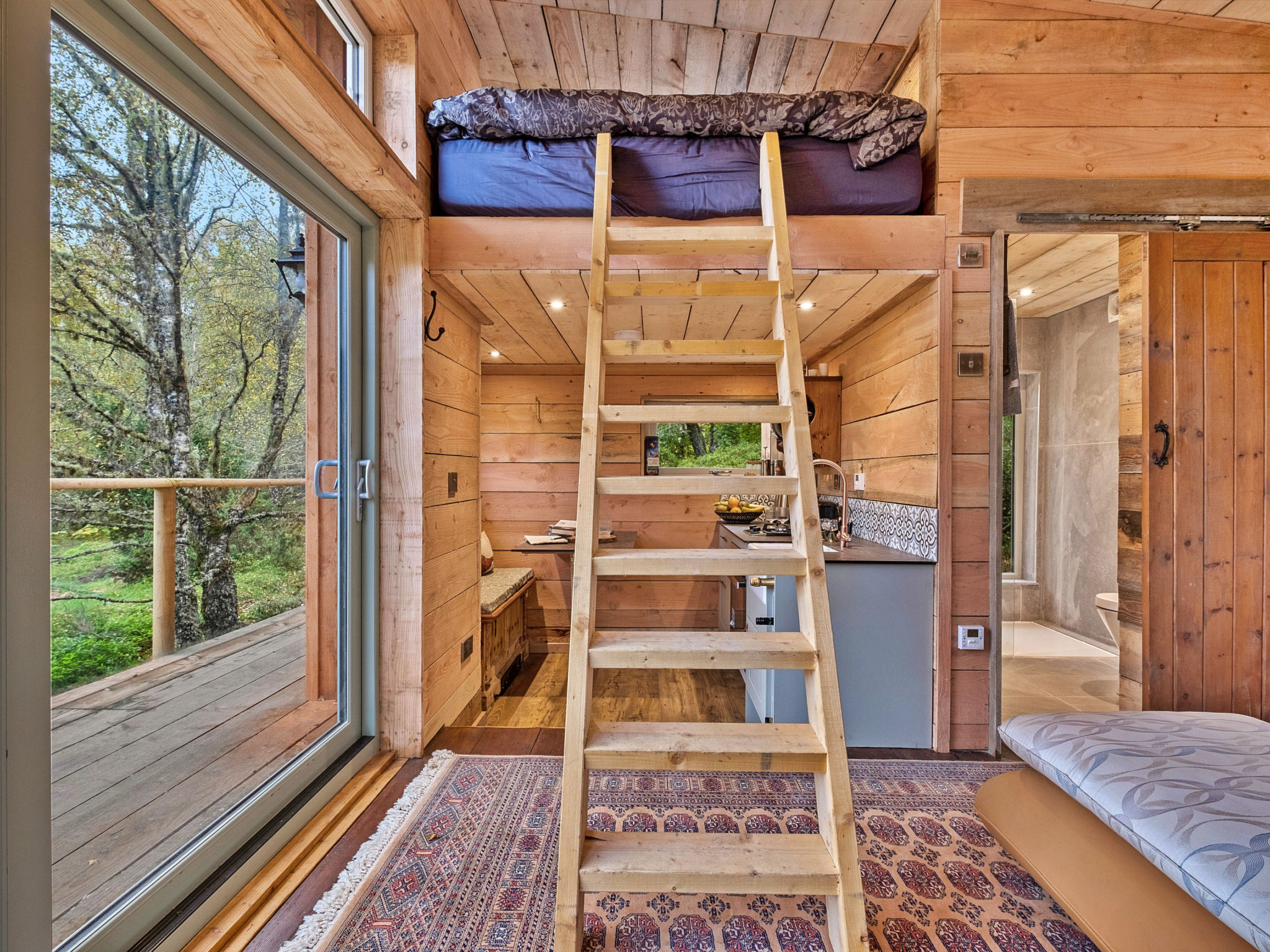 Cosagach Falls Cabin-Outside