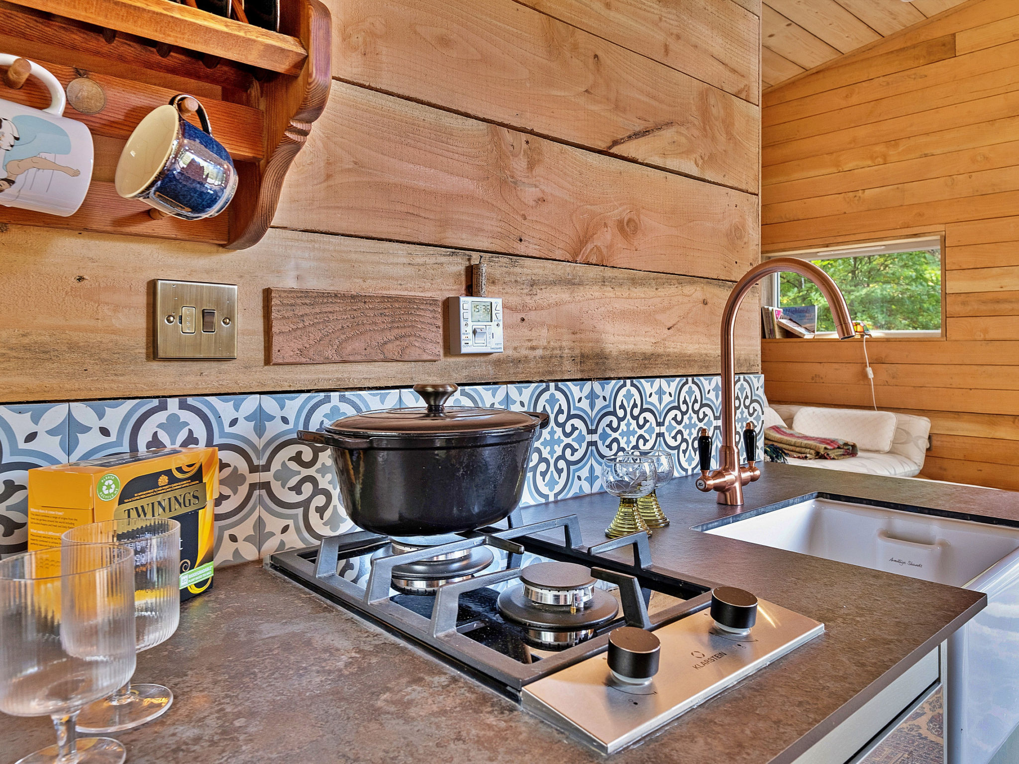Cosagach Falls Cabin-Inside