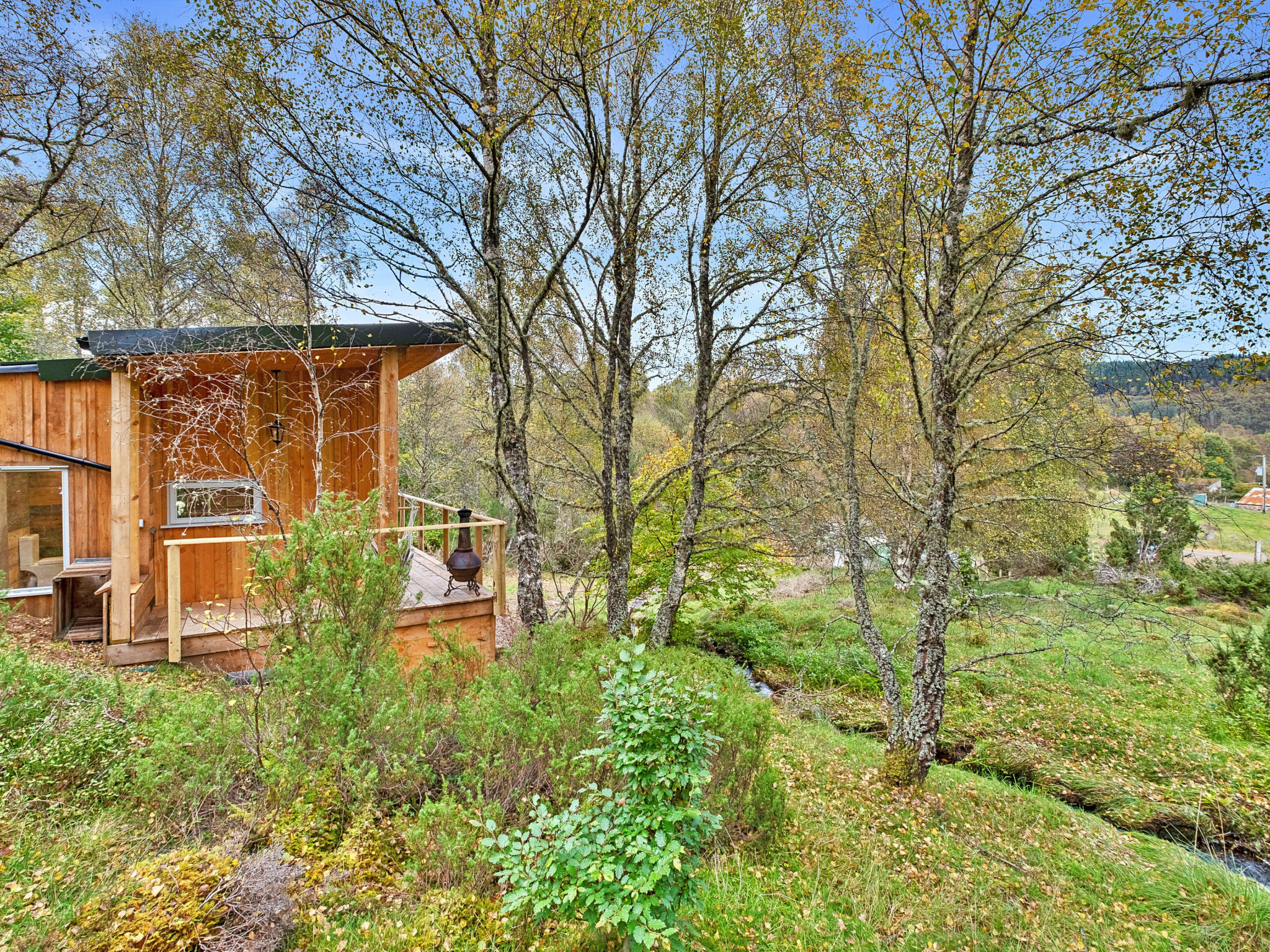 Cosagach Falls Cabin-Outside
