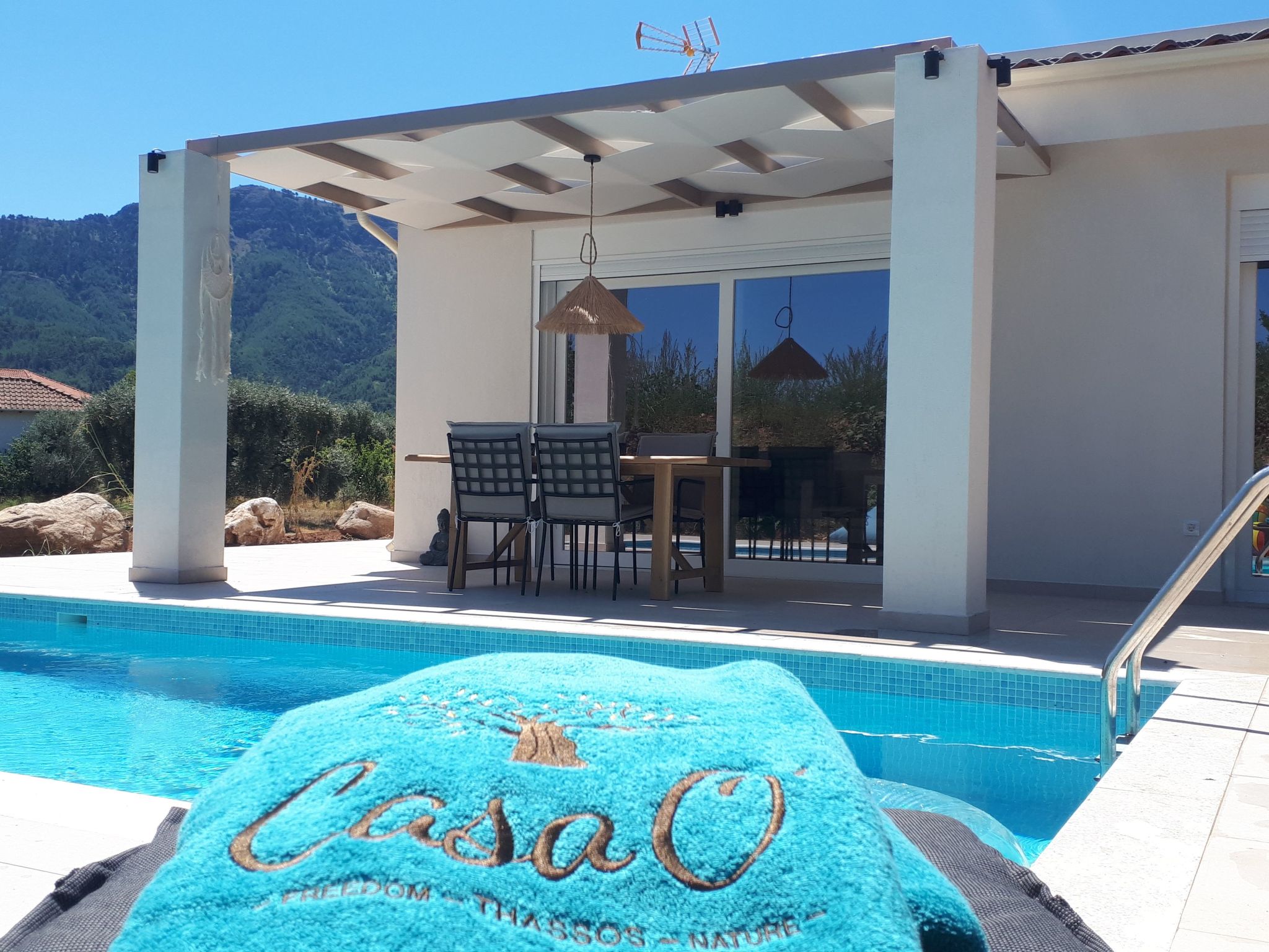 Neues Ferienhaus in Thasos mit Großer Terrasse-Image-tags.info