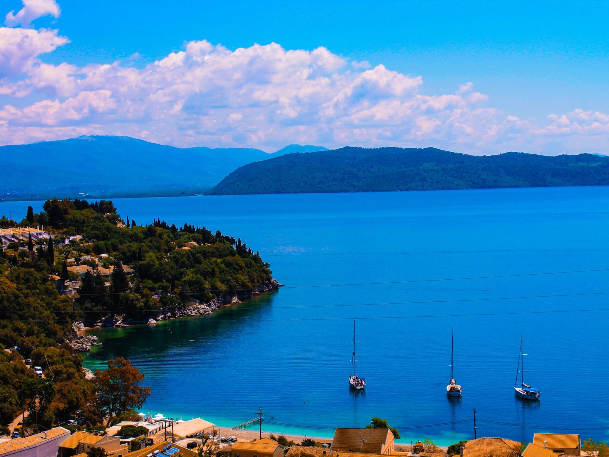 Wunderschöne Villa mit Panoramablick auf das Meer-Binnen